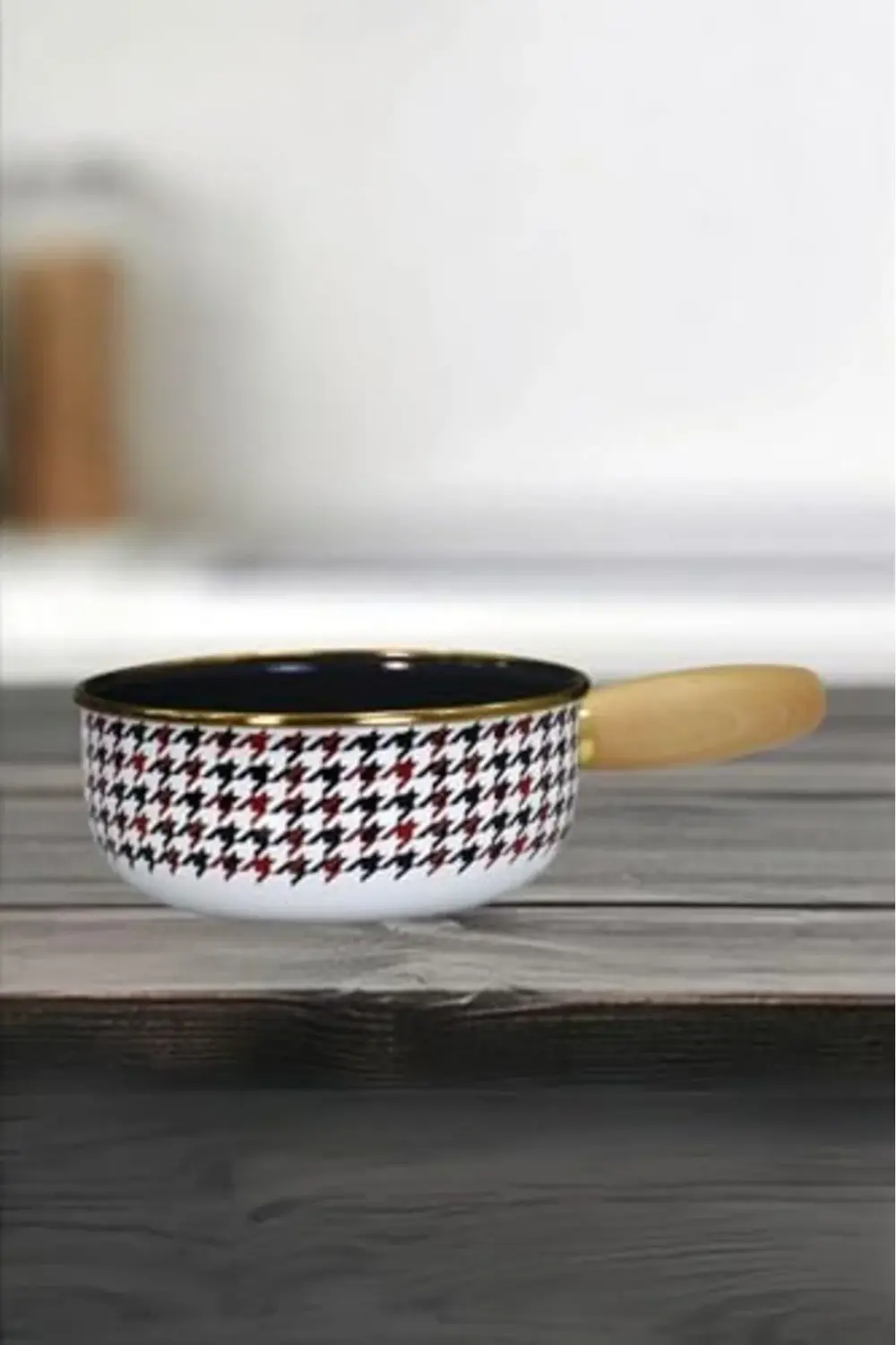 likesell Red Ahşap Kulplu Mini Tava shop 1154065