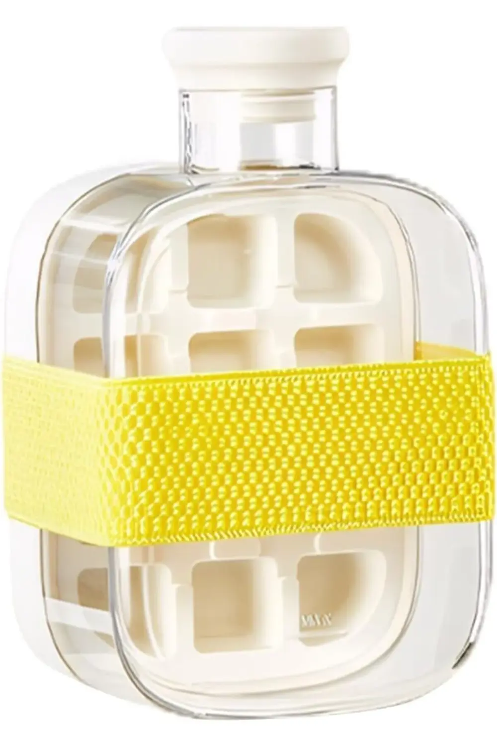 likesell Silikon Buz Kalıbı, Sert Plastik Gövdeli, Pipetli Su Şiş