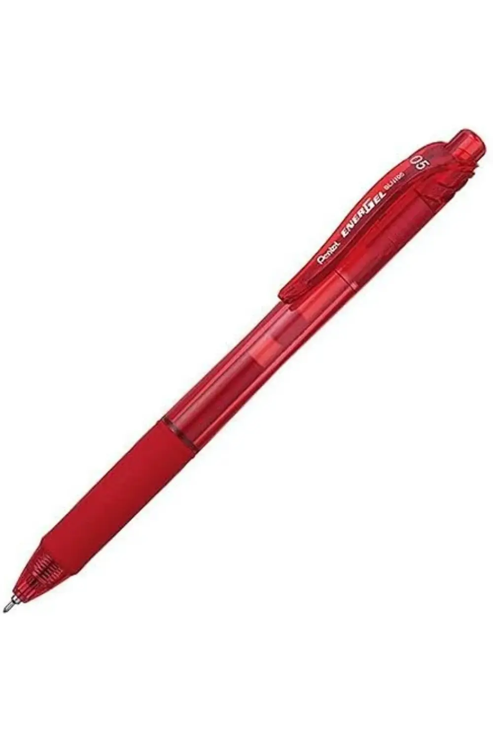 Likit-Jel Roller Kalem - 0.5 mm İğne Uçlu - Mekanizmalı, KIRMIZI