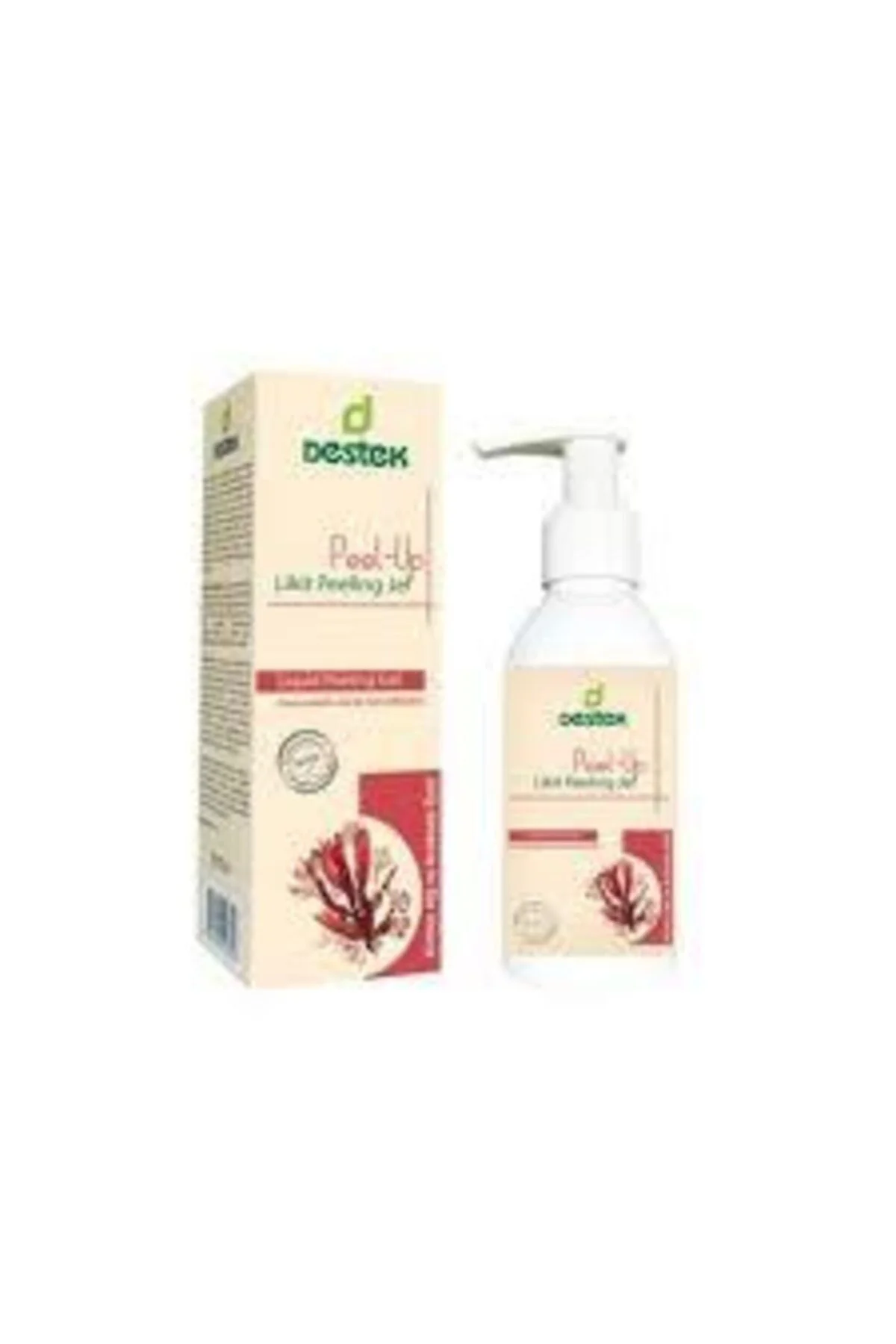 Likit Peeling Jel 150 ml Kırmızı Yosun Özlü Likit Peeling Jel Kır Likit Peeling Jel 150 ml Kırmızı Yosun Özlü Likit Peeling Jel Kır