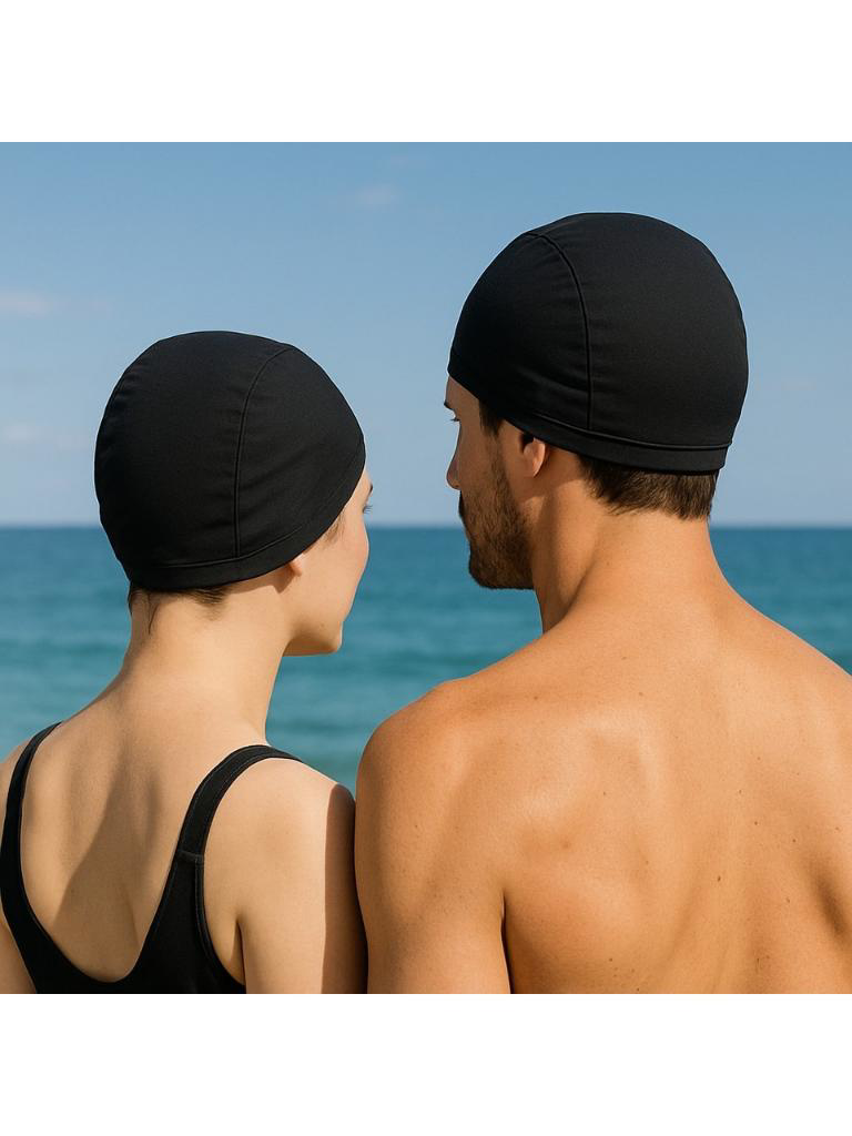 Mirsa Global Likra Kumaş Bone Yüzücü Havuz Ve Deniz Bonesi Kadın Ve Erkek 2 Li