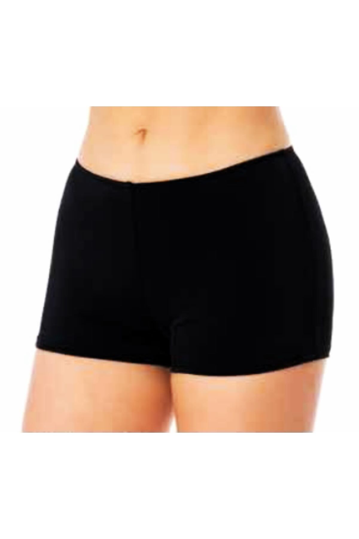 Sunsurf Likrali Deniz/Havuz Kisa Mayo Şort Siyah