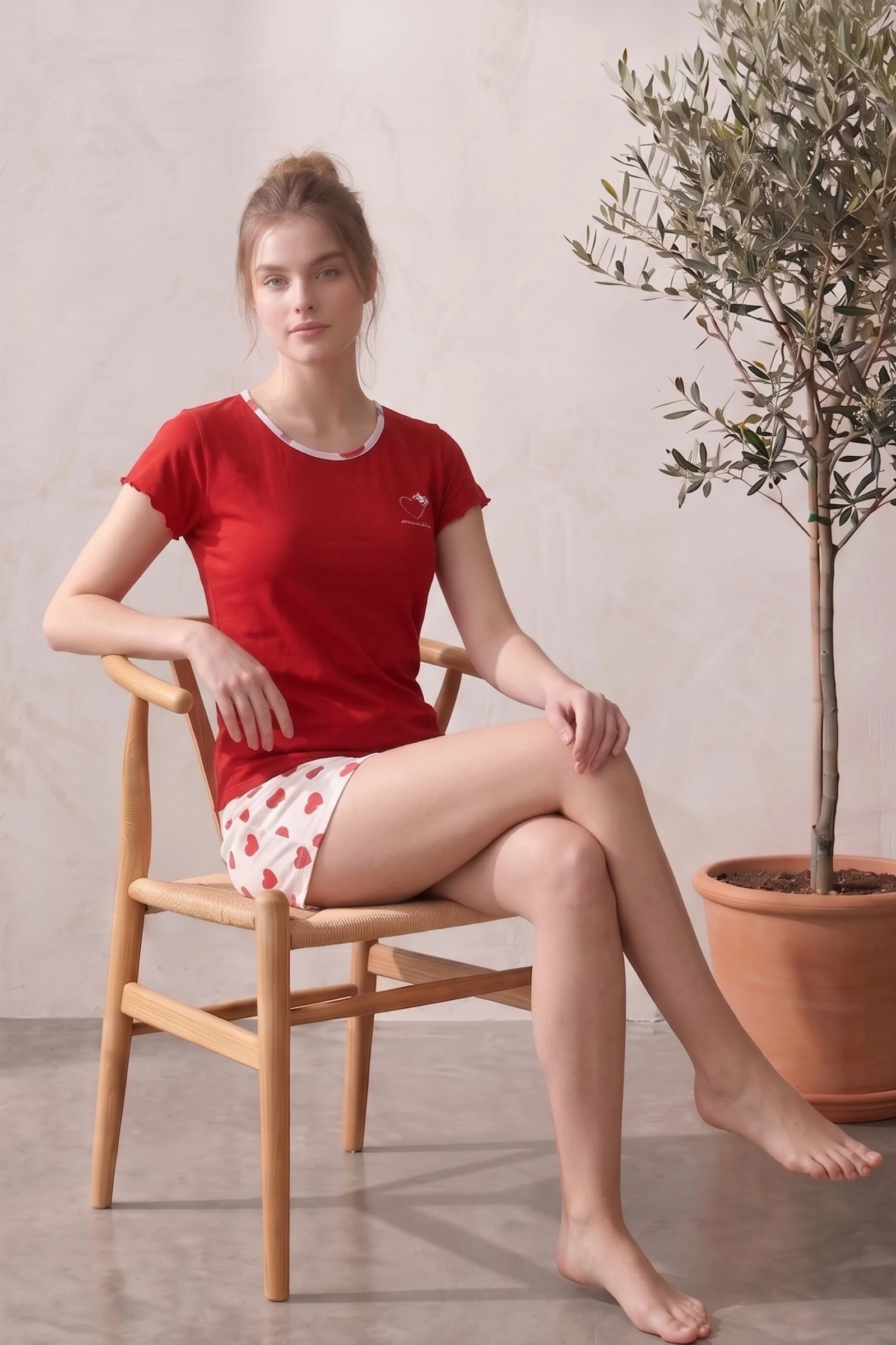 Likralı Desenli Kaşkorse Kısa Kollu Şortlu Takım, Bordo, XL/XXL Likralı Desenli Kaşkorse Kısa Kollu Şortlu Takım, Bordo, XL/XXL Fiyatı, Yorumları ve Özellikleri
