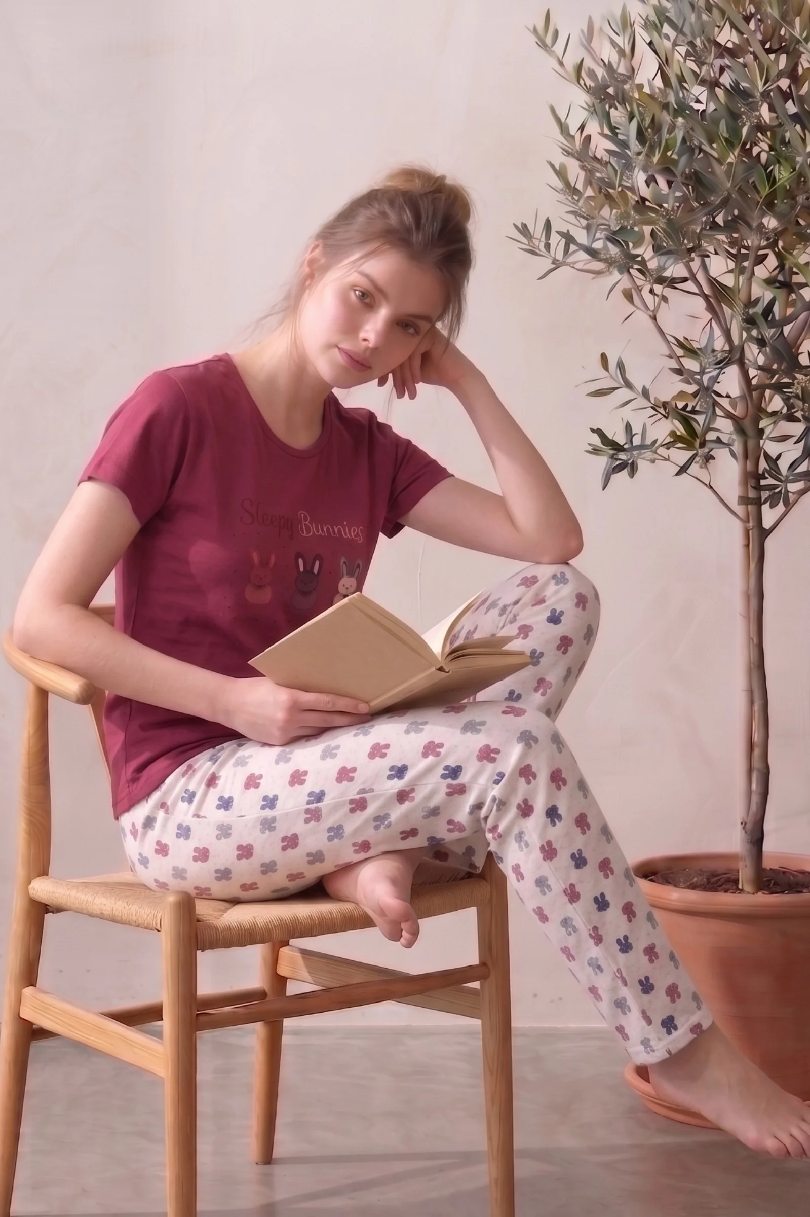 Likralı Desenli Kısa Kollu Yazlık Rahat ve Esnek Pijama Takımı, Vişne, 2XL Likralı Desenli Kısa Kollu Yazlık Rahat ve Esnek Pijama Takımı, Vişne, 2XL Fiyatı, Yorumları ve Özellikleri