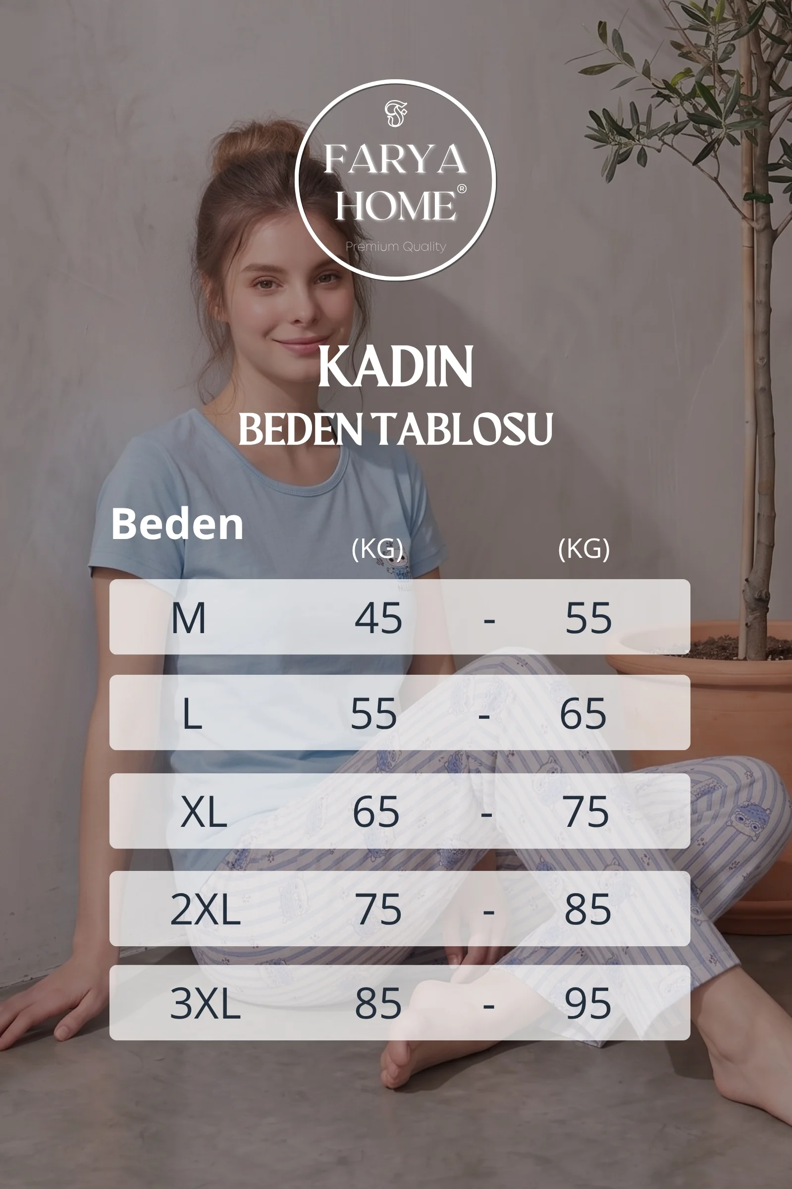 Likralı Desenli Kısa Kollu Yazlık Rahat ve Esnek Pijama Takımı, Mavi, 2XL