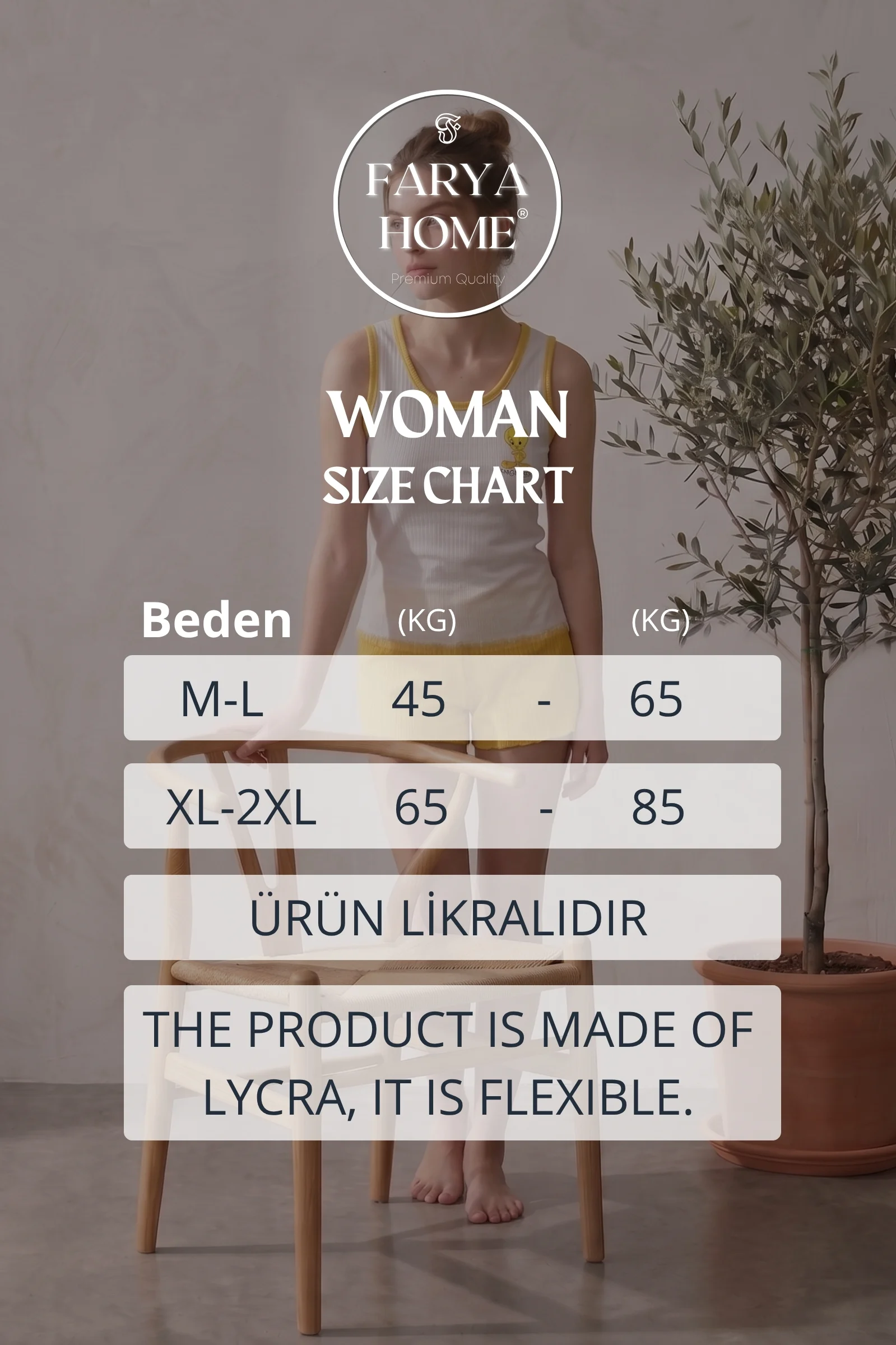 Likralı Kaşkorse Desenli Kalın Askılı Şort Takım, Hardal, XL/XXL Fiyatı, Yorumları ve Özellikleri