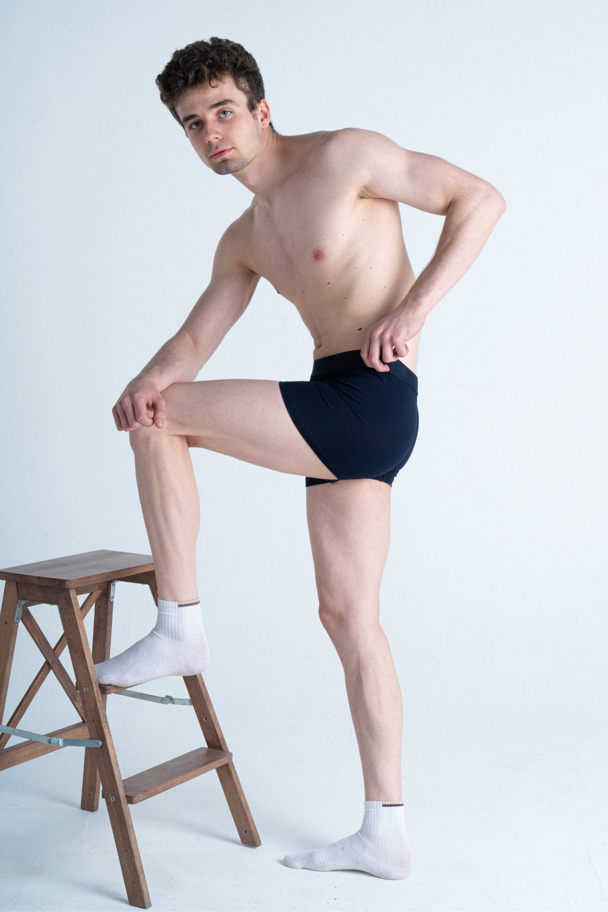 Mercan Likralı Pamuklu Esnek Ultra Rahat Lacivert Erkek Boxer