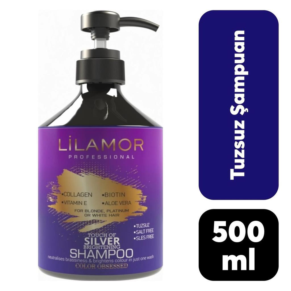 Lilamor Saç Bakım Şampuanı Mor500 ml Lilamor Saç Bakım Şampuanı Mor500 ml