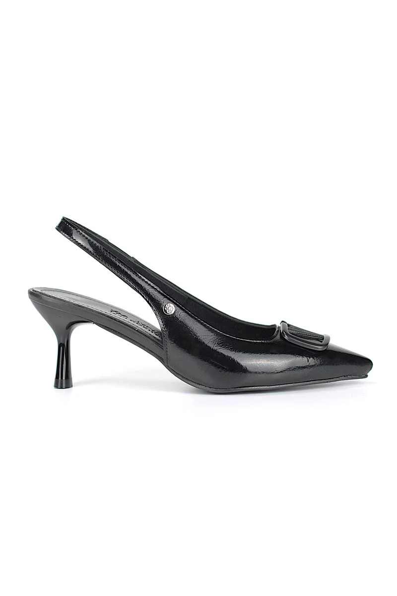 Lilith Kadın Topuklu Ayakkabı - Orta Topuklu İnce Topuk Slingback Rahatlık Fiyatı, Yorumları ve Özellikleri