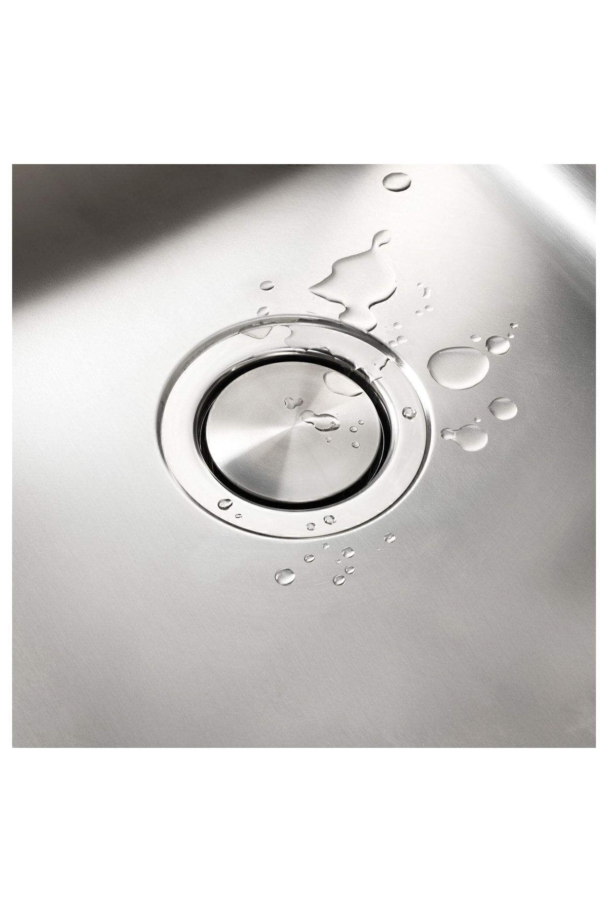 İkea Lillviken Eviye Tıpası Kapağı Paslanmaz Çelik