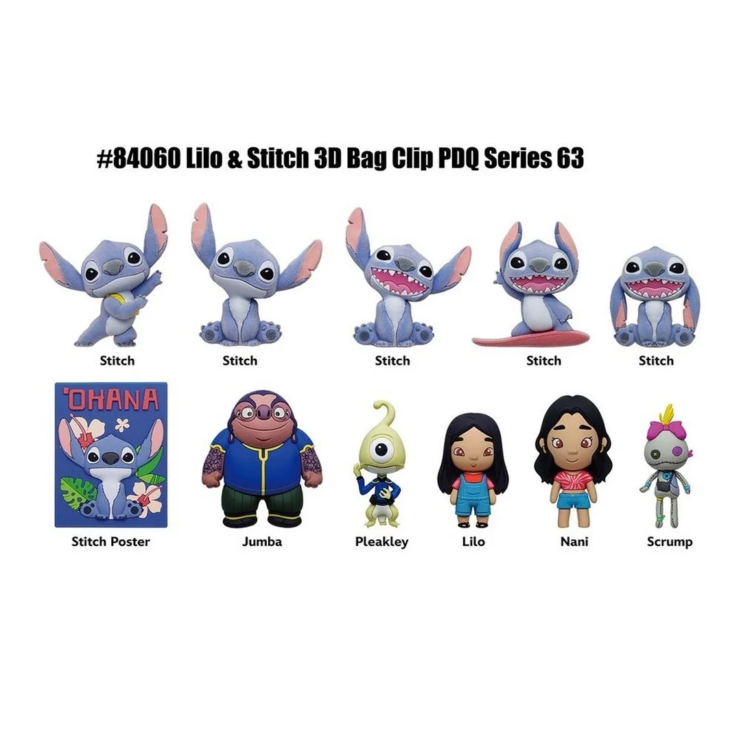 Lilo ve Stitch Klipsli Figür Seri 63 Lilo ve Stitch Klipsli Figür Seri 63