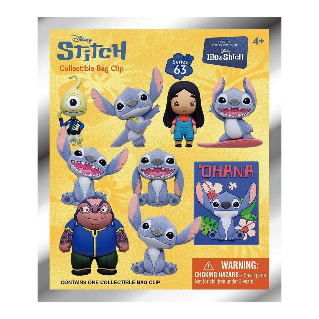 Lilo ve Stitch Klipsli Figür Seri 63 Lilo ve Stitch Klipsli Figür Seri 63