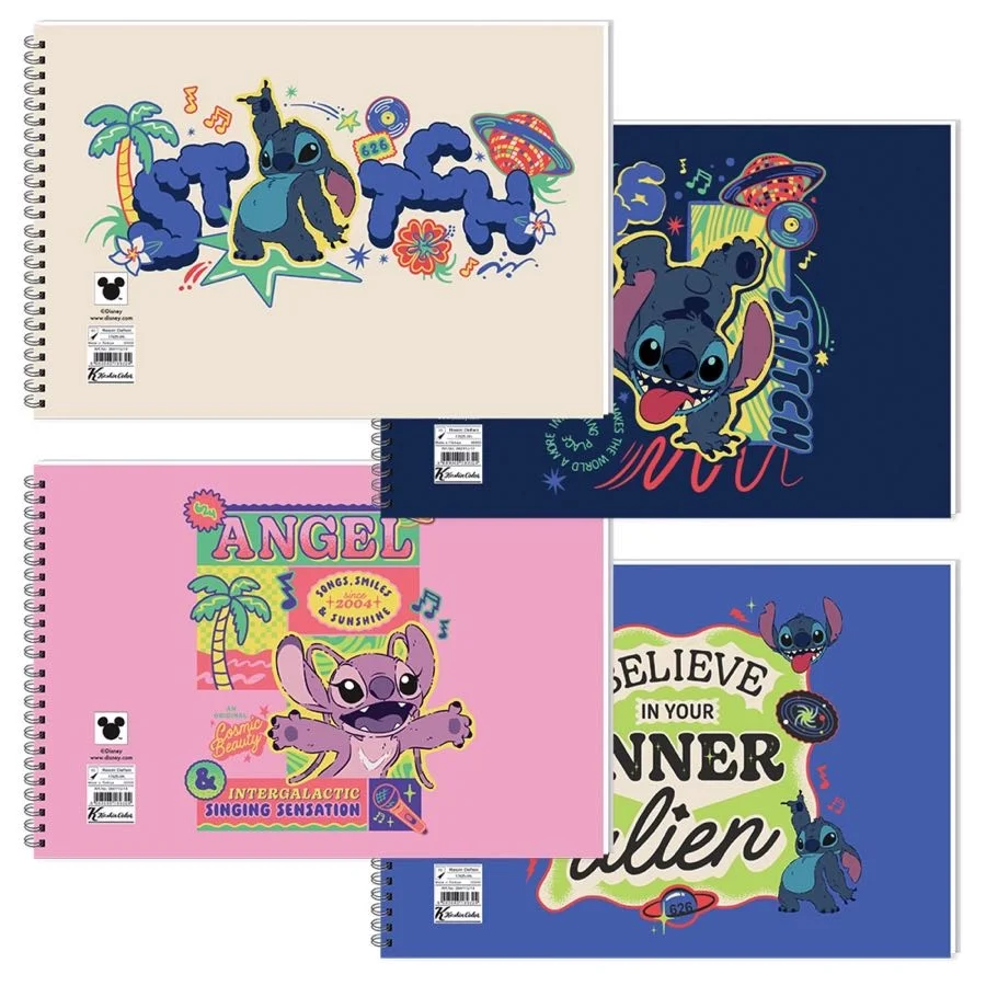 Lilo&Stitch Spiralli Resim Defteri 25x35 15 YP 300215-14 (1 Adet)