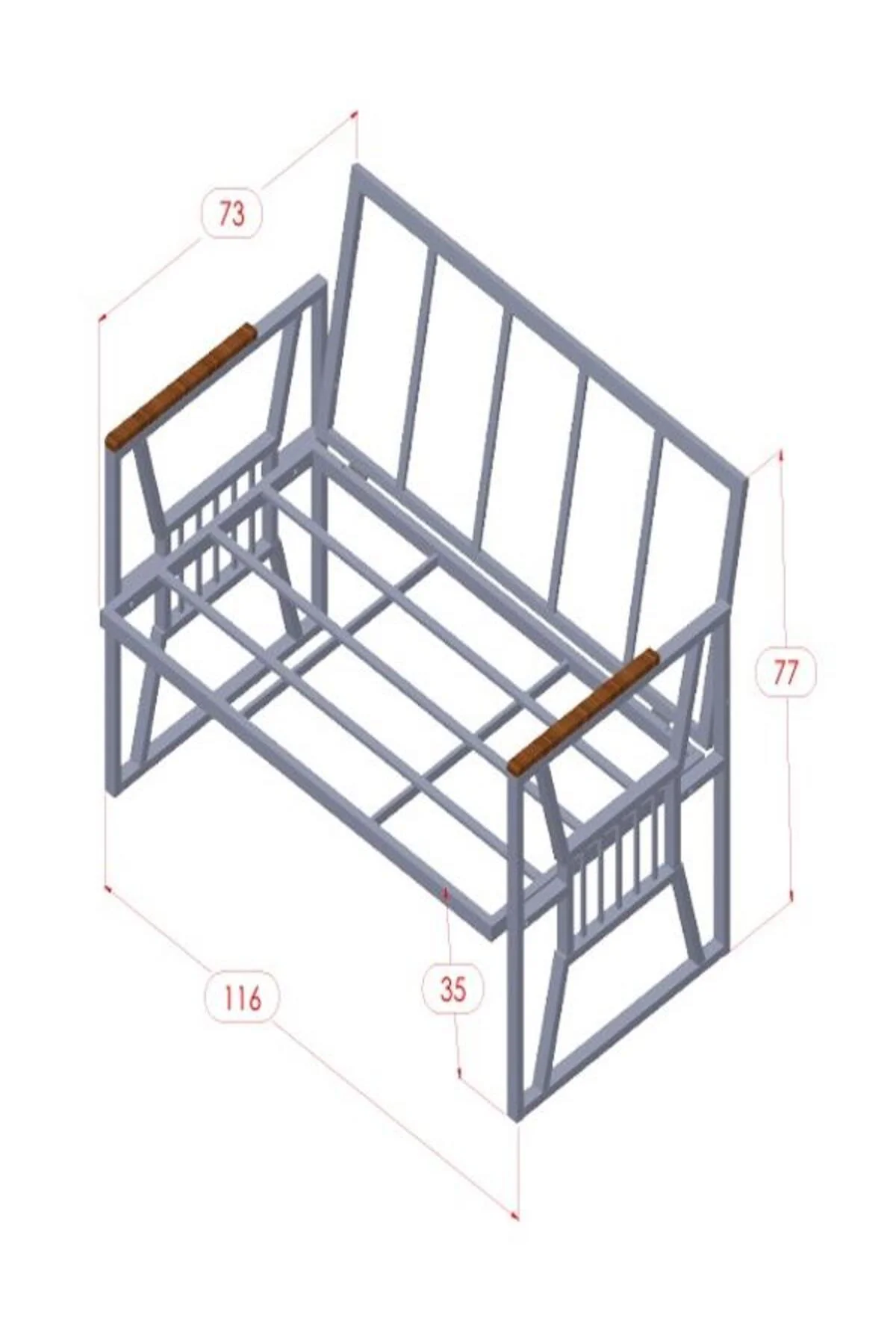 Lily Cappuccino 211 Masalı Kahverengi Bahçe Takımı | Balkon & Ter Lily Cappuccino 211 Masalı Kahverengi Bahçe Takımı | Balkon & Ter