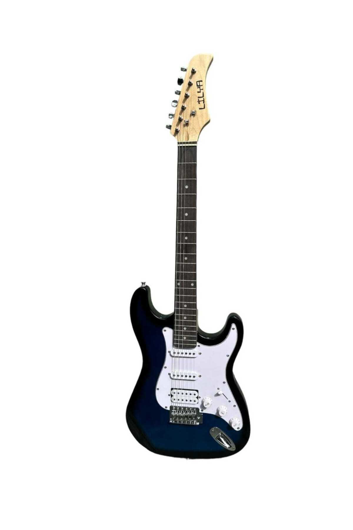 Lilya Lilya St309 Hss Elektro Gitar-Mavi
