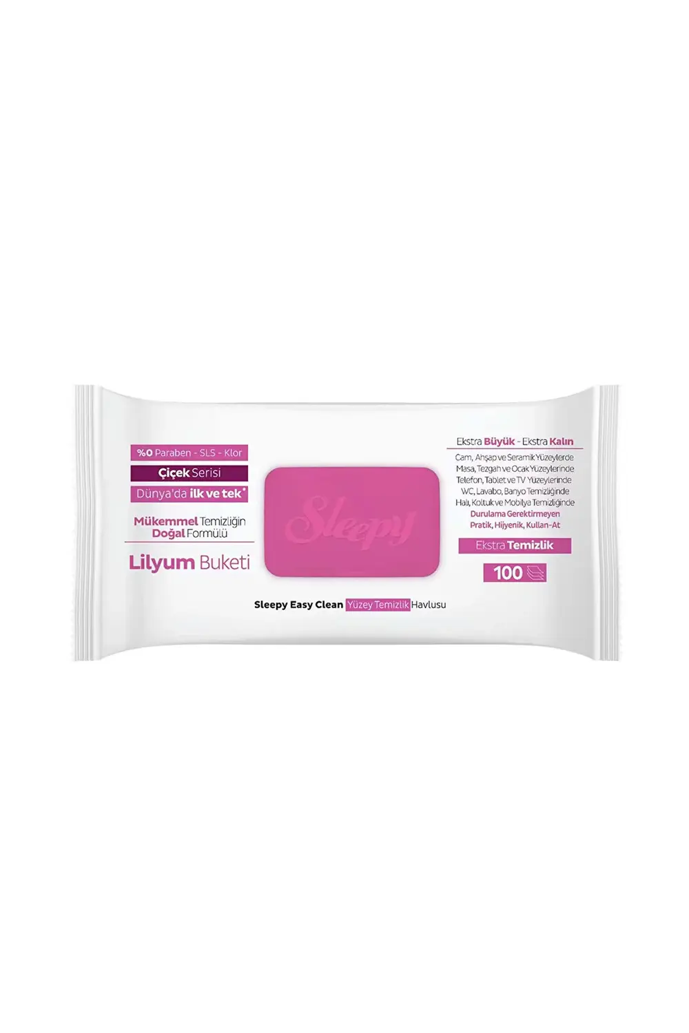 Lilyum Buketi Katkılı Yüz Tem Havlusu 100'lü