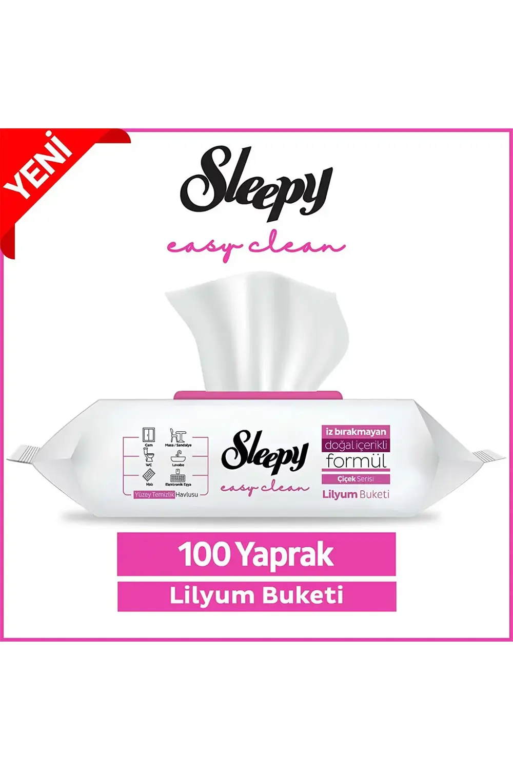 Lilyum Buketi Katkılı Yüz Tem Havlusu 100'lü