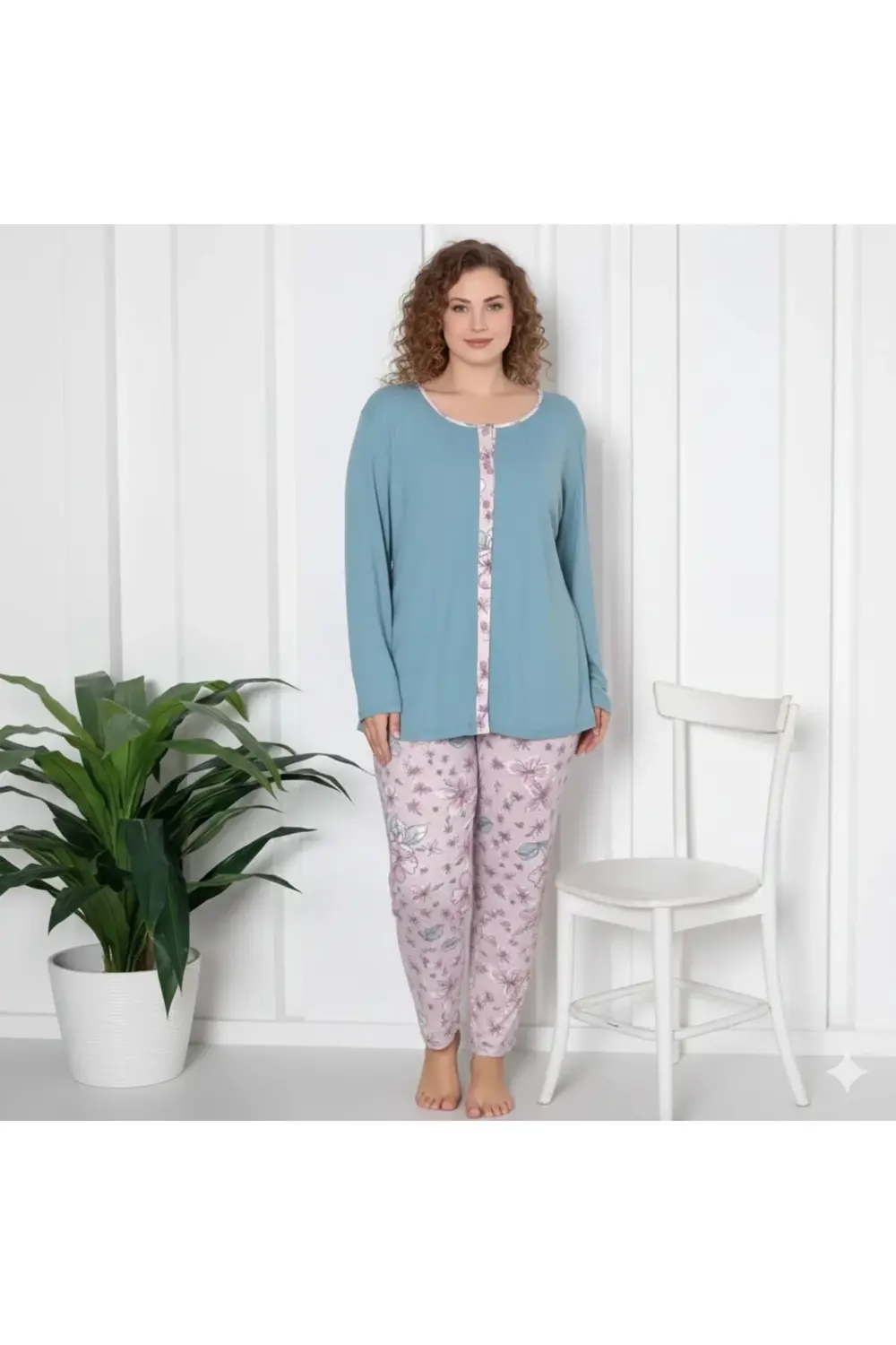 Limissi Desenli Melisa Pijama Takımı