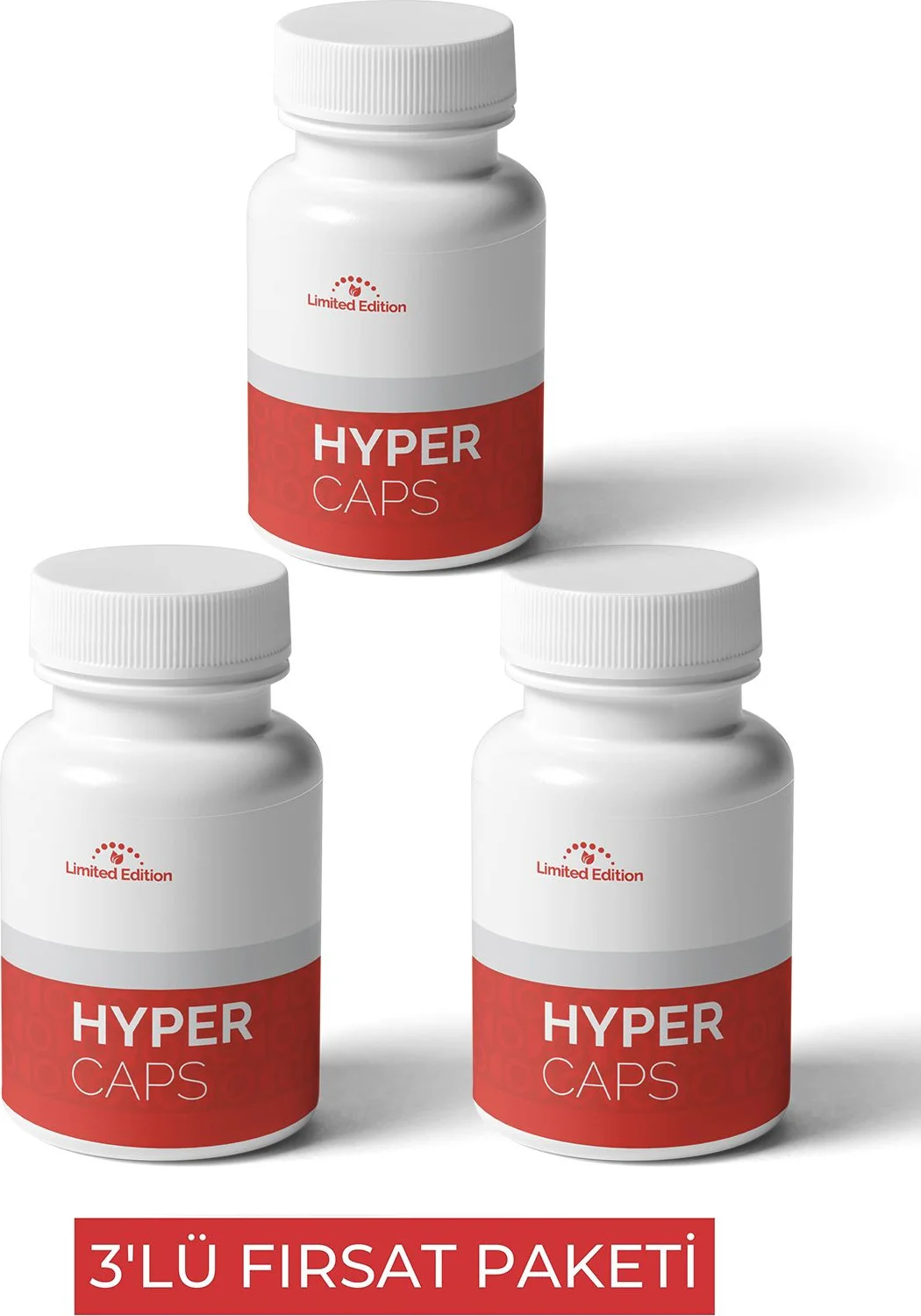 Limited Edition 3 Adet Hyper Caps - Etkili Destek İçin Sınırlı Üretim Fiyatı, Yorumları ve Özellikleri