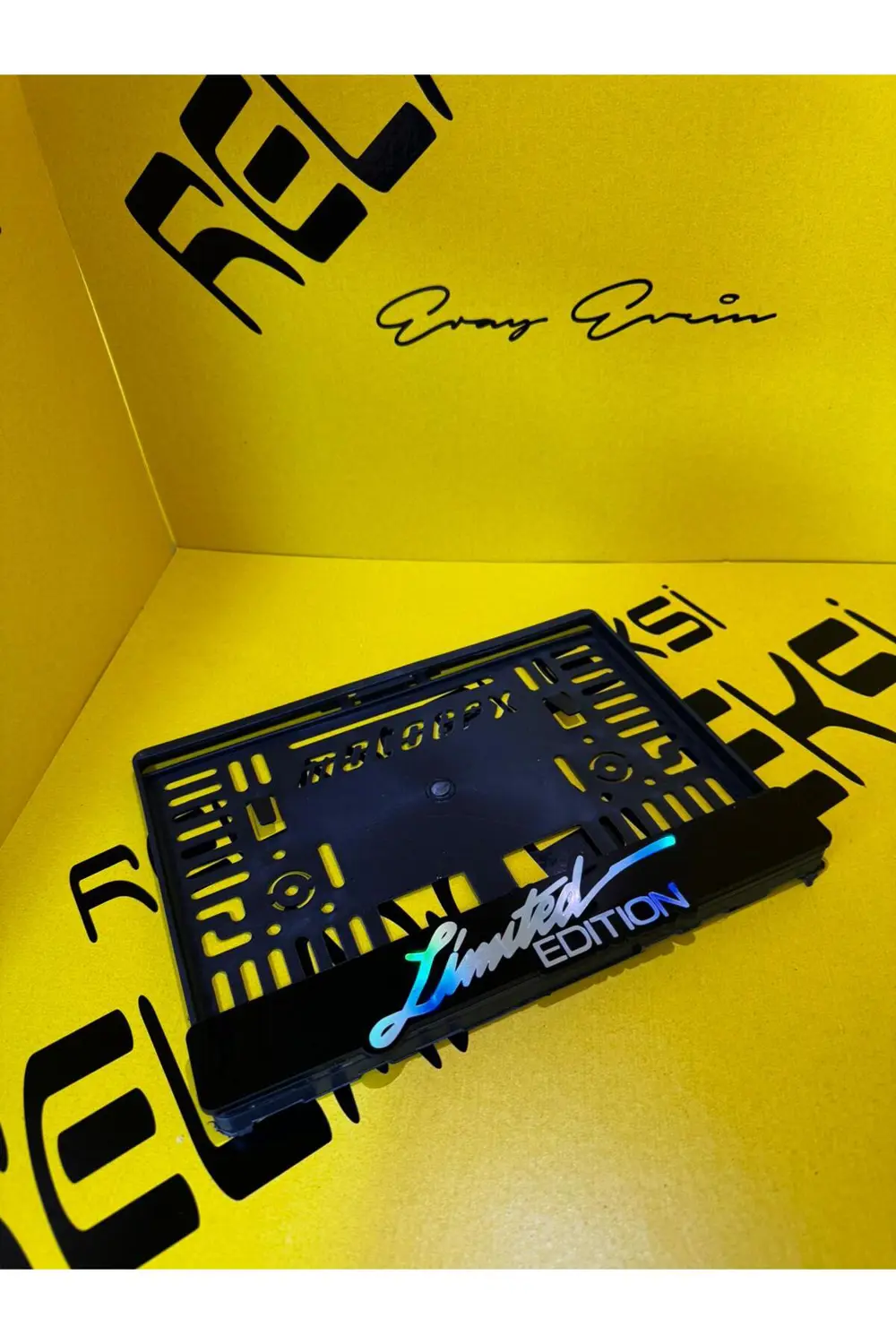 LİMİTED EDITION MOTOR HOLOGRAM PLEKSİ PLAKALIK