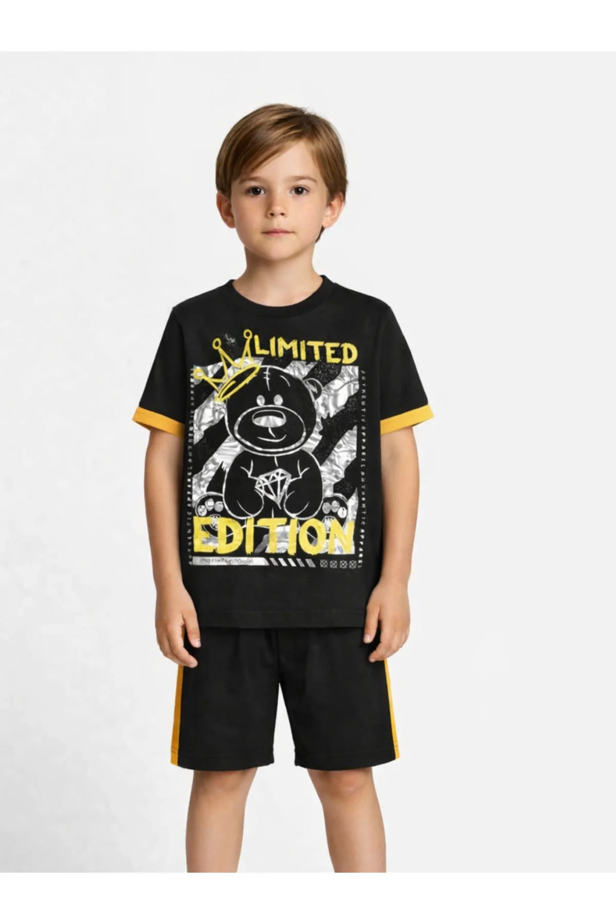 Limited Erkek Çocuk Şort T-shirt Takım