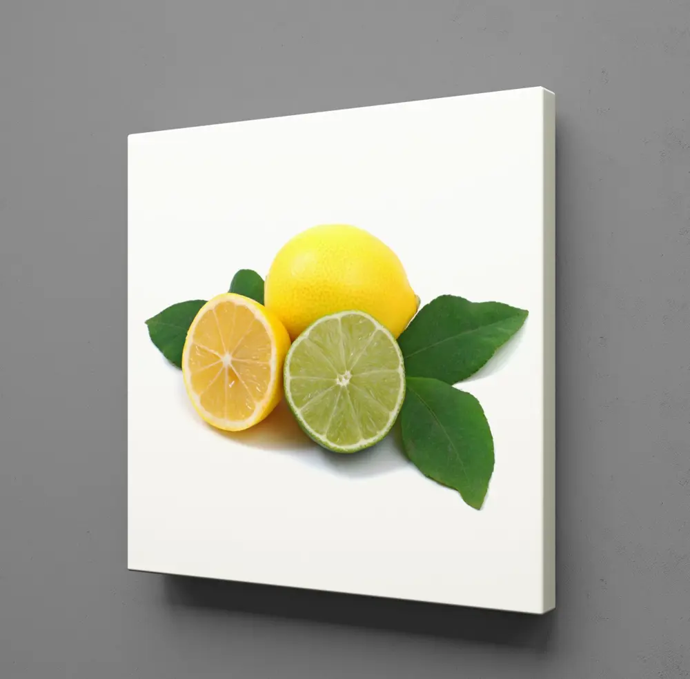 LİMON İKİLİ KANVAS TABLO