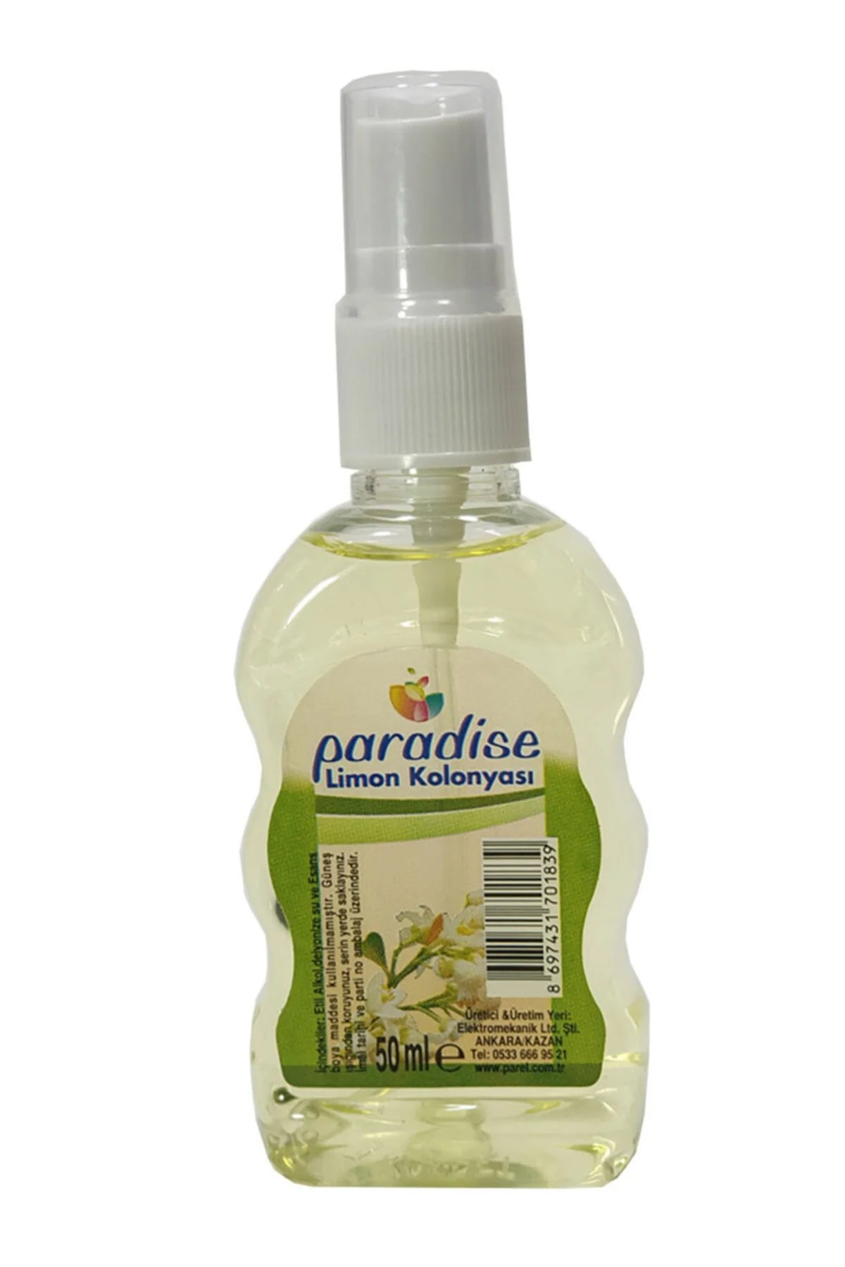 Limon Kolonyası 50 Ml 2 Adet Sprey