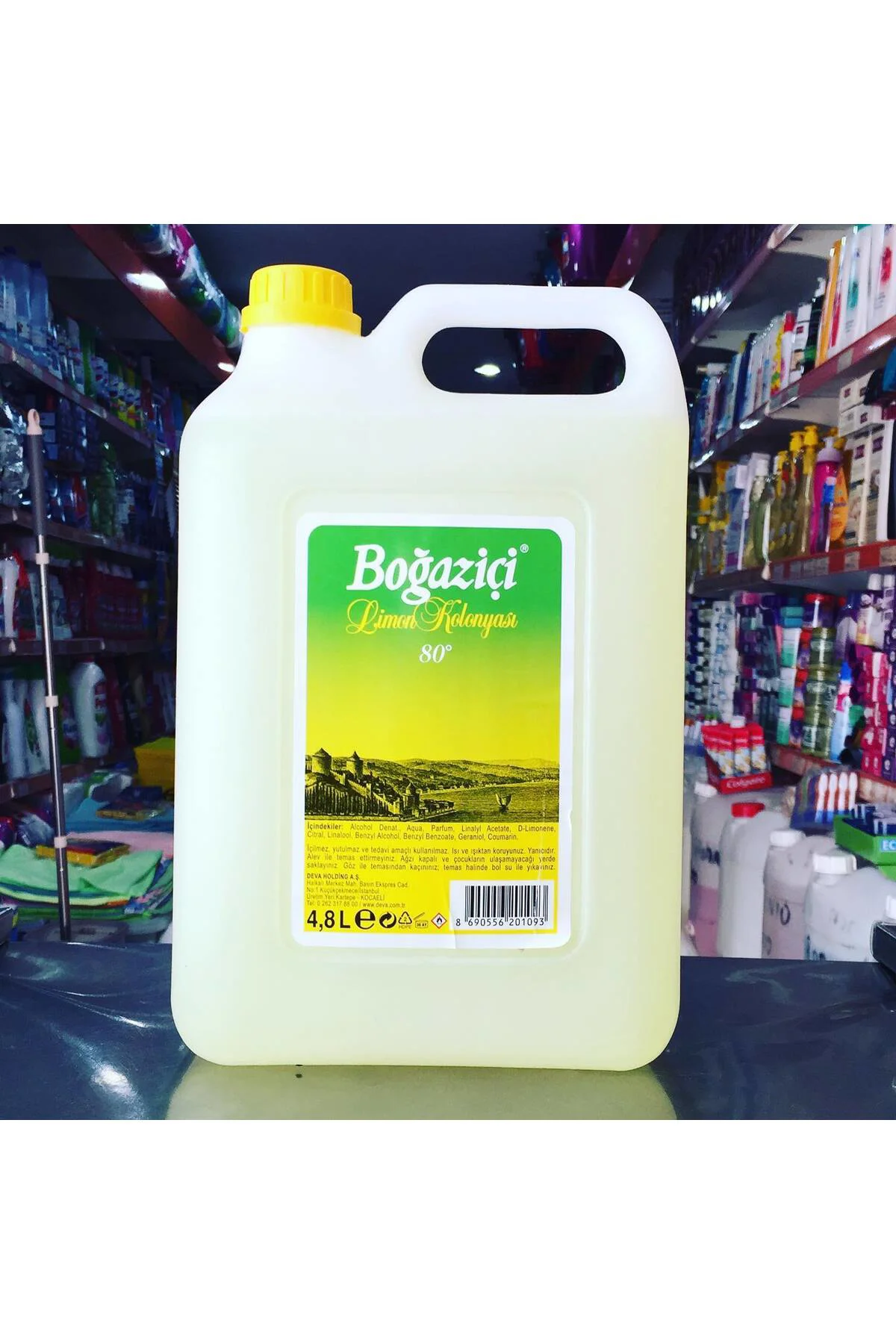 Limon Kolonyası Bidon 4800 ml