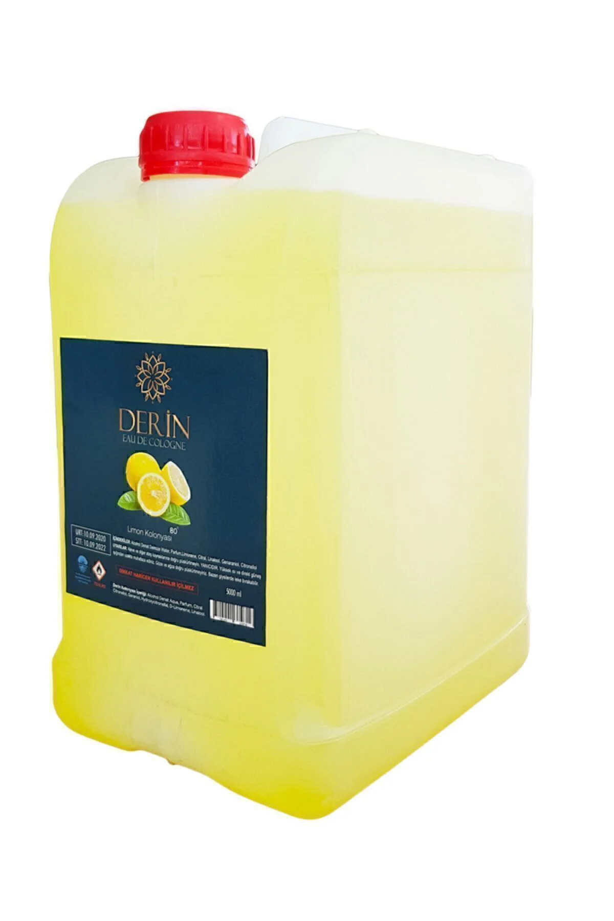 Limon Kolonyası Kolonya 80° 5 Lt Bidon 5 Litre