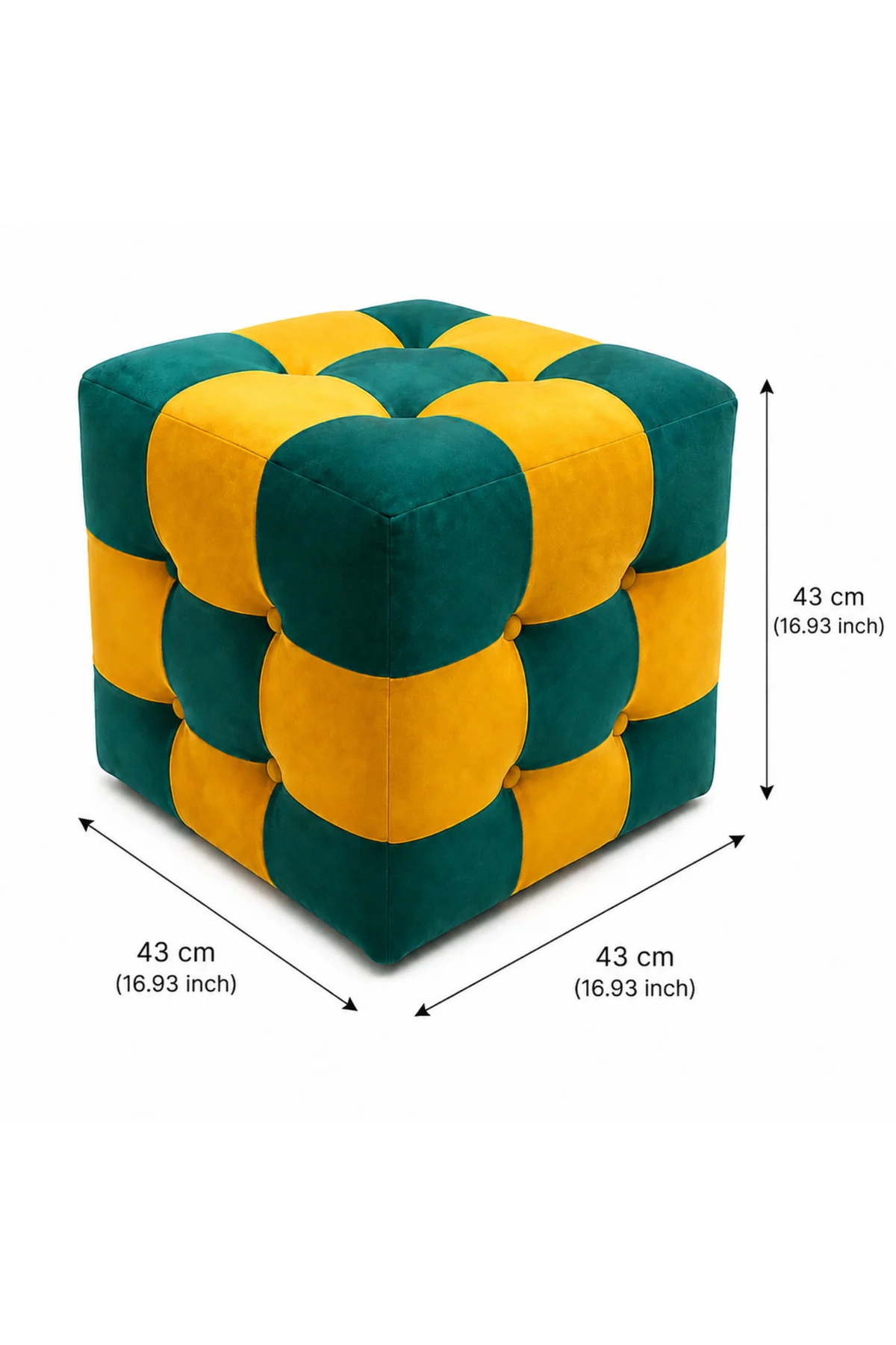Limon Patchwork puf