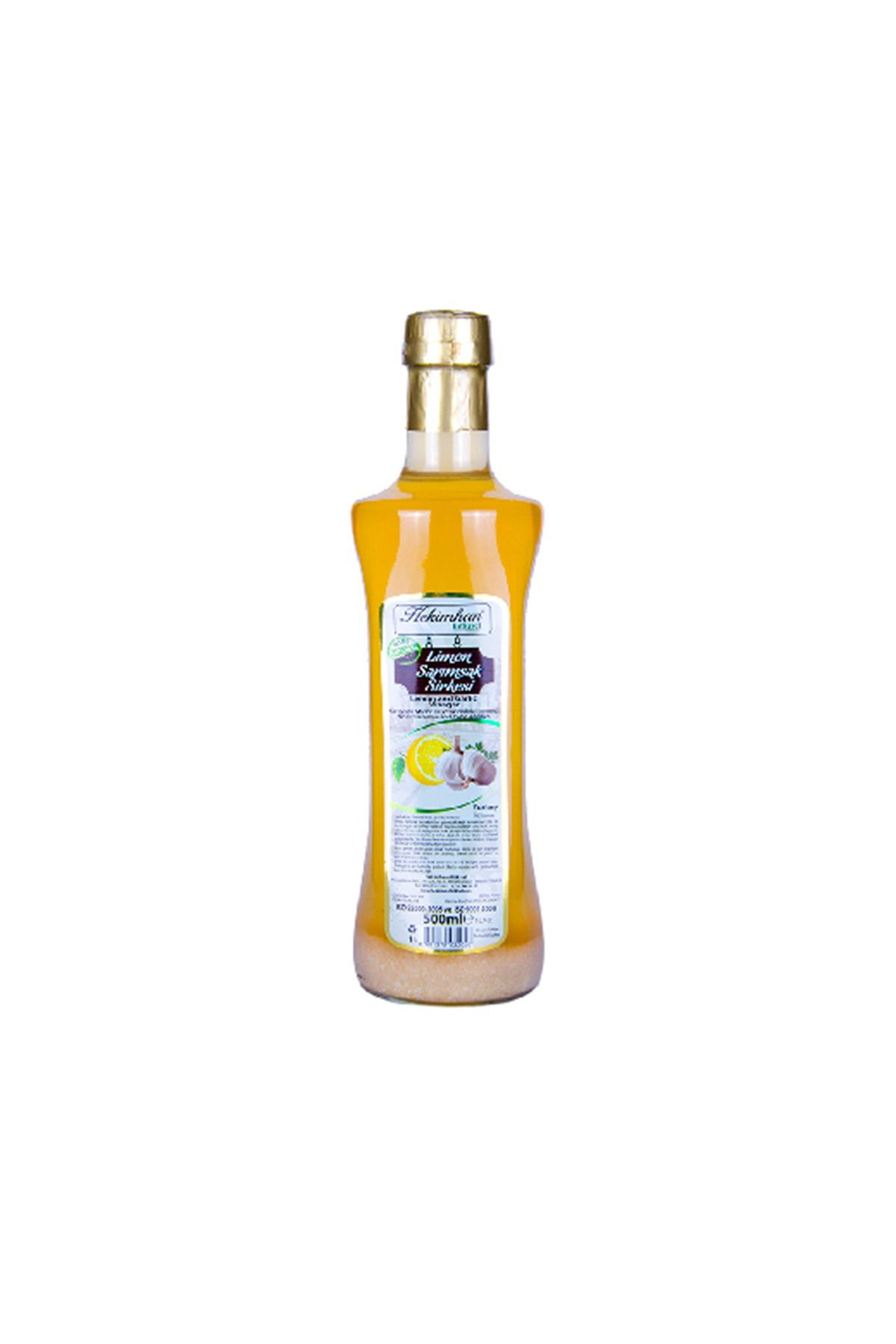 Hekimhan Bitkisel Limon Sarimsak Sirkesi 500 Ml
