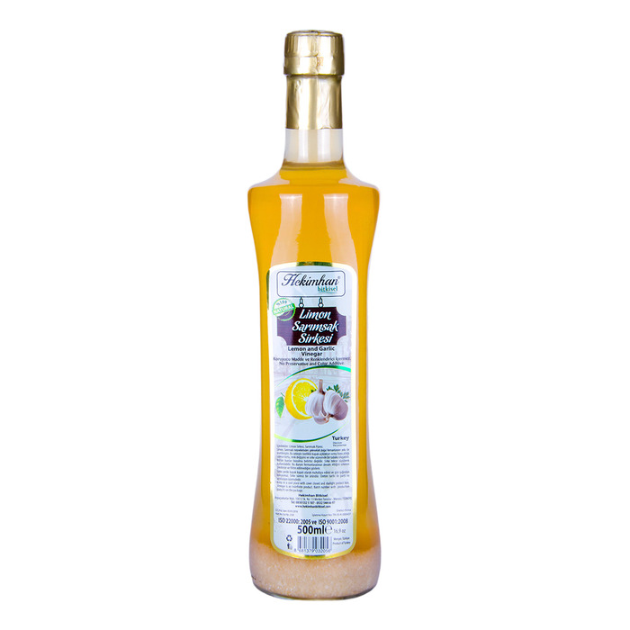 Hekimhan Limon Sarımsak Sirkesi 500 Ml