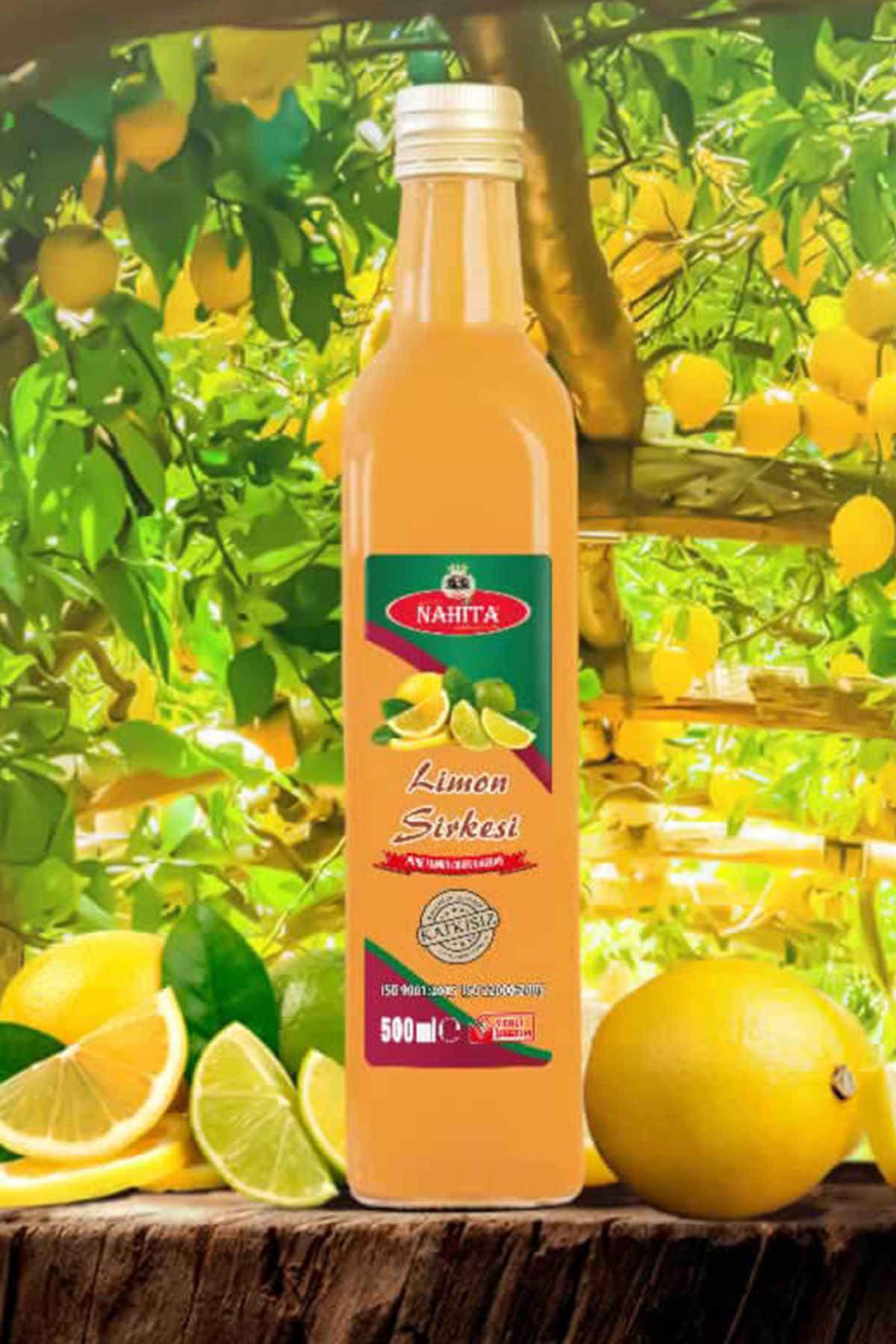 Just Cheap Store Limon Sirkesi % 100 Doğal Katkisiz 500 Ml