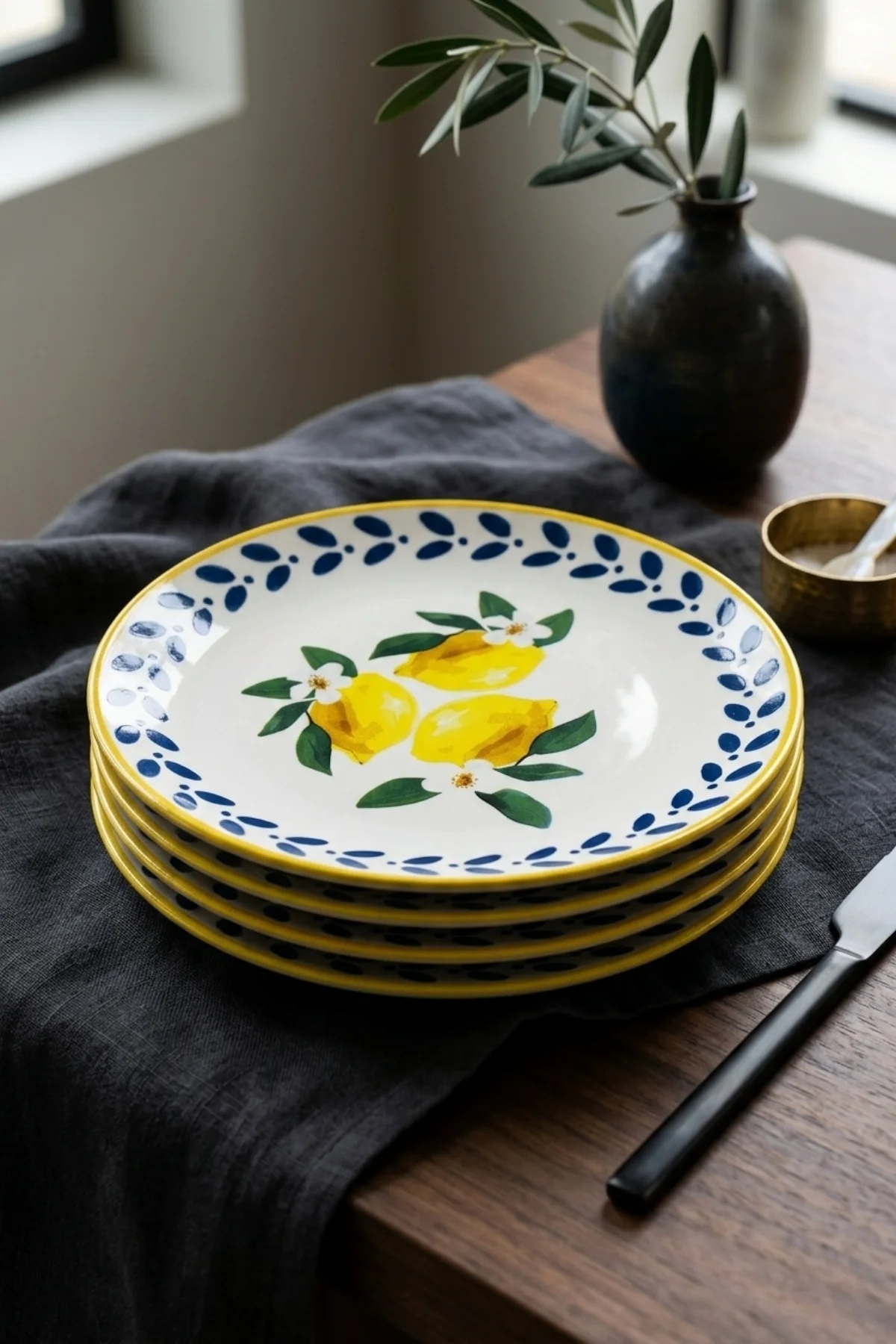Limoncella Ege Pasta Tabağı 20 Cm 4 Parça 23751