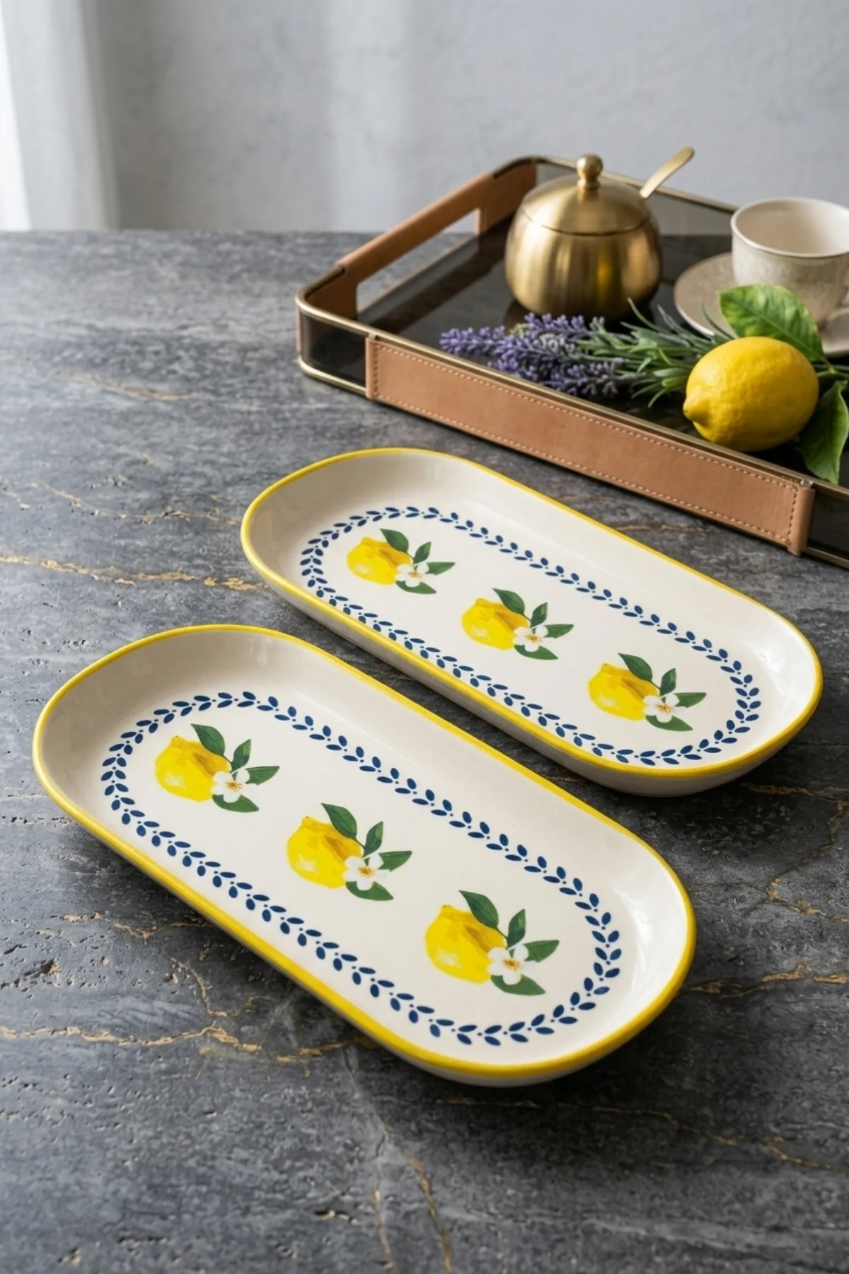 Limoncella Noyan Kayık Tabak 26 Cm 2 Adet 23751 Limoncella Noyan Kayık Tabak 26 Cm 2 Adet 23751