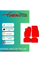 Lincoln Mark Vııı 1993-1998 Prime Sarı Halı Beyaz Kenar Halı Pasp