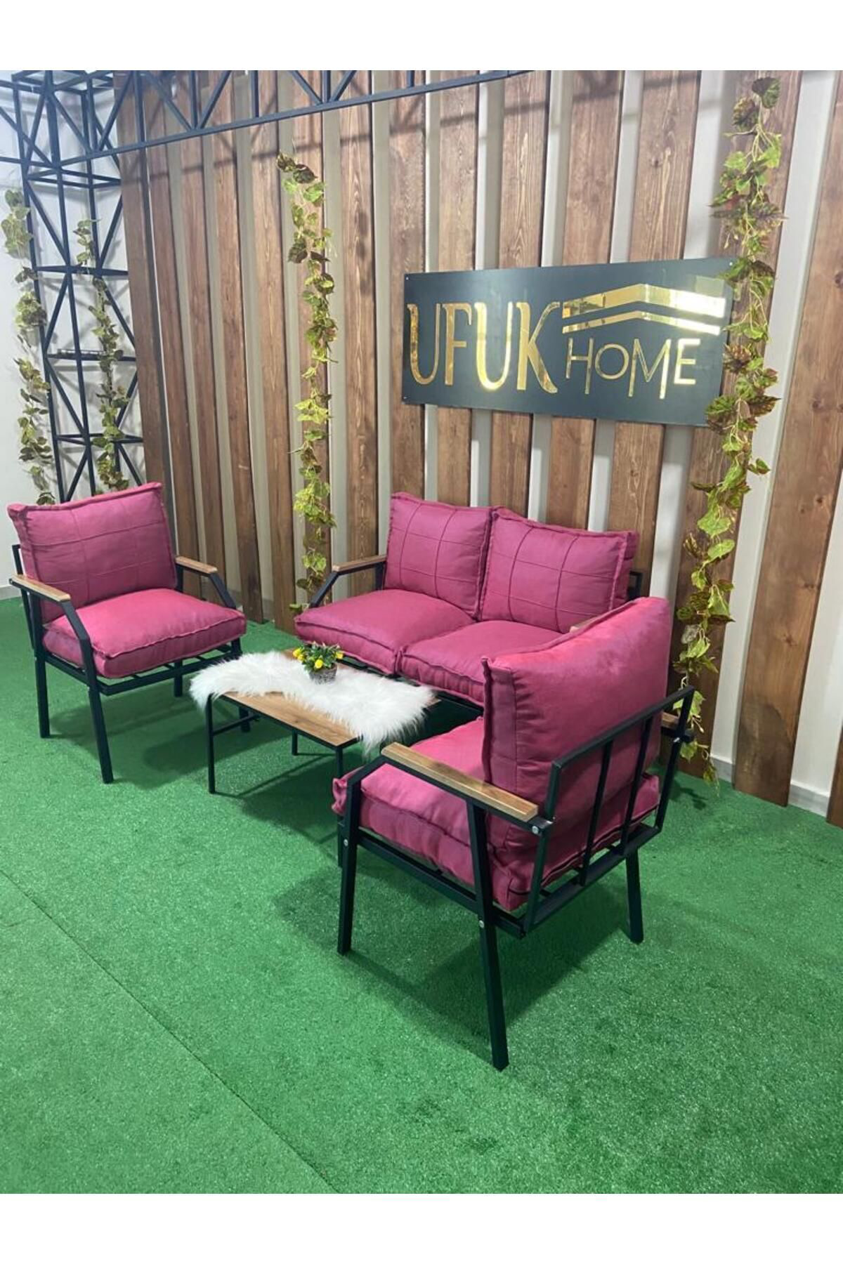 Linda 2 1 1 Bahçe Takımı, Balkon Mobilyası, Şık Ve Rahat Bahçe Mo