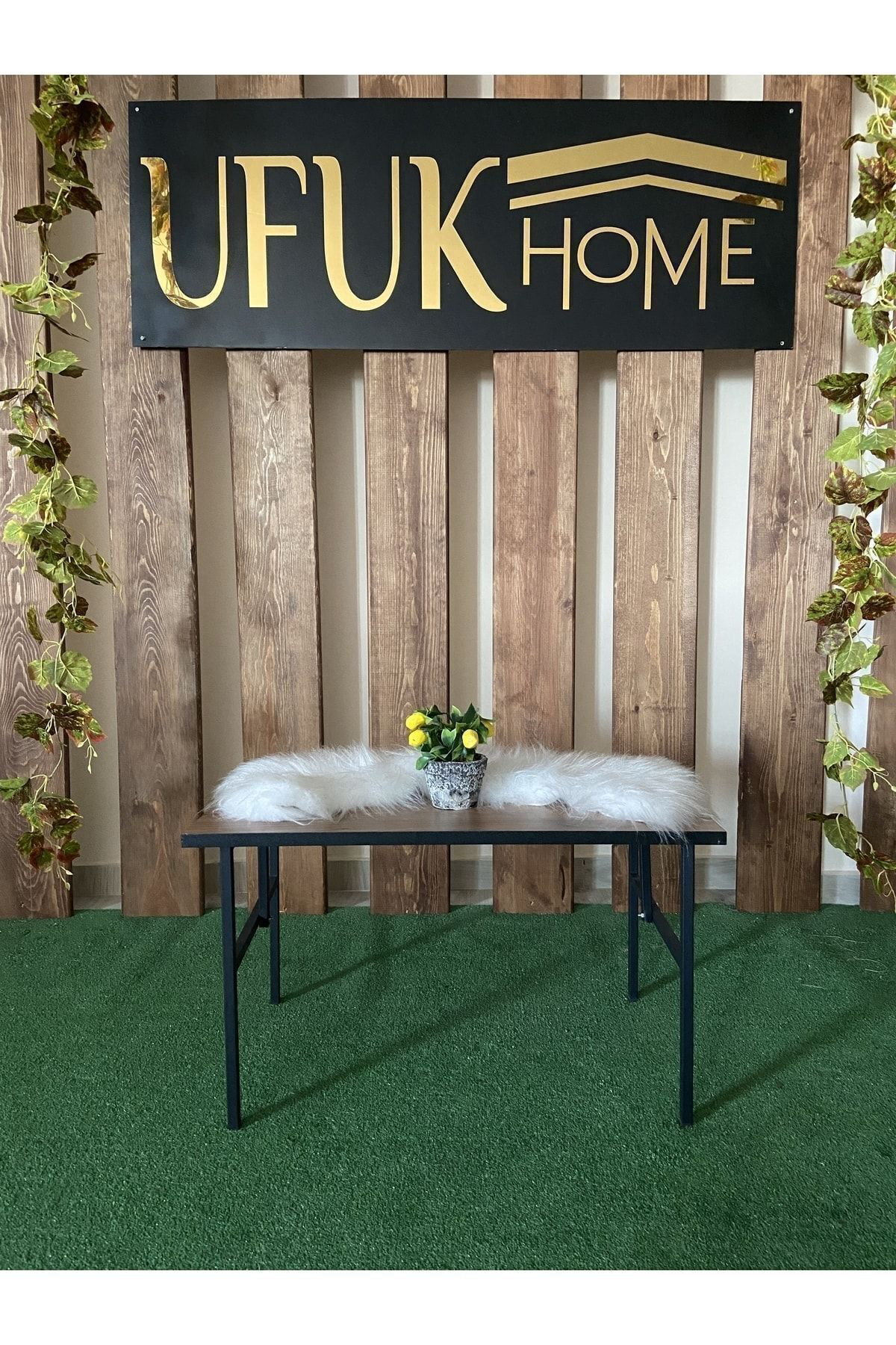 Linda 211 Sehpalı Bahçe Takımı, Balkon,cafe,salon-metal Kanepe Ko