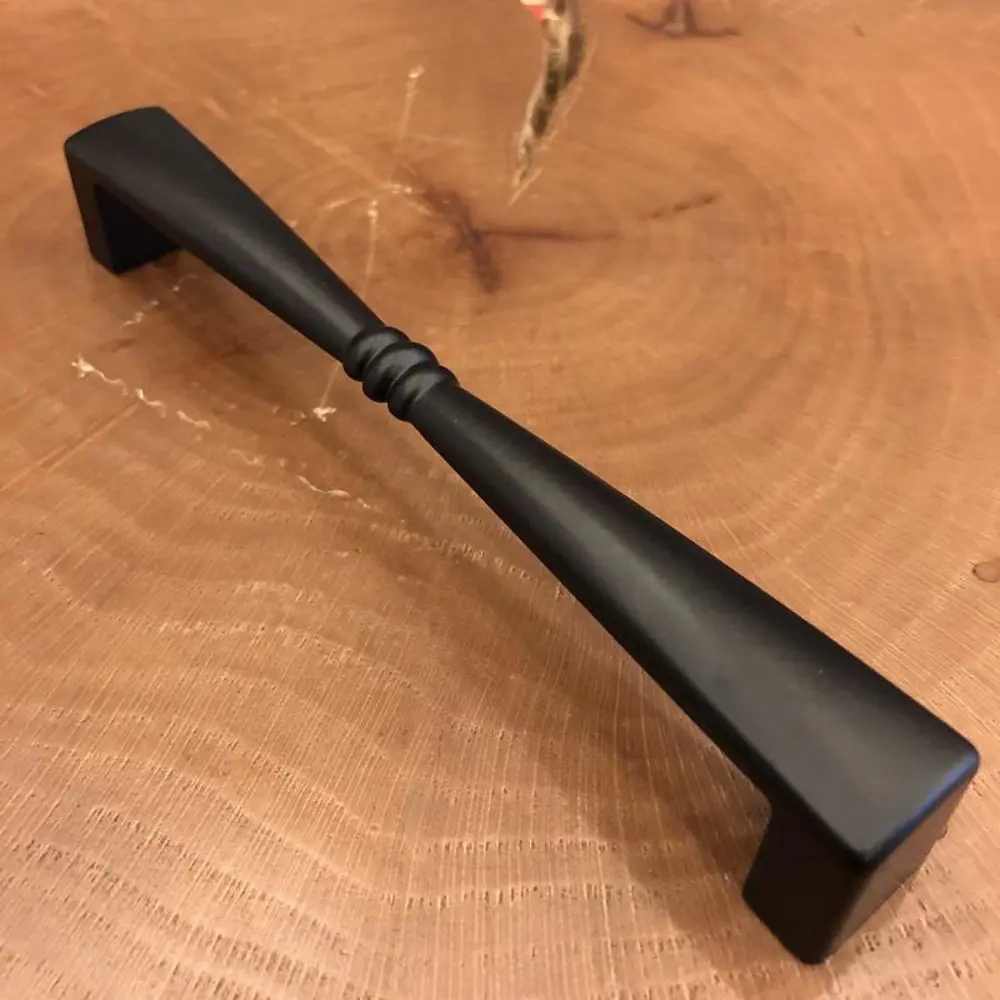 Linda Çekmece Kapak Kulpu Siyah - 2 Adet