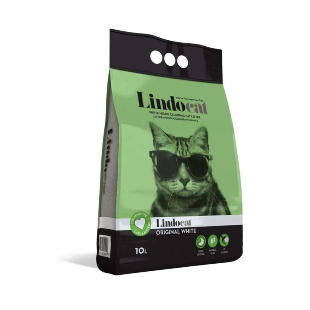 Lindo Cat Original White Kedi Kumu ( Kokusuz ) İnce Taneli 10 Lt
