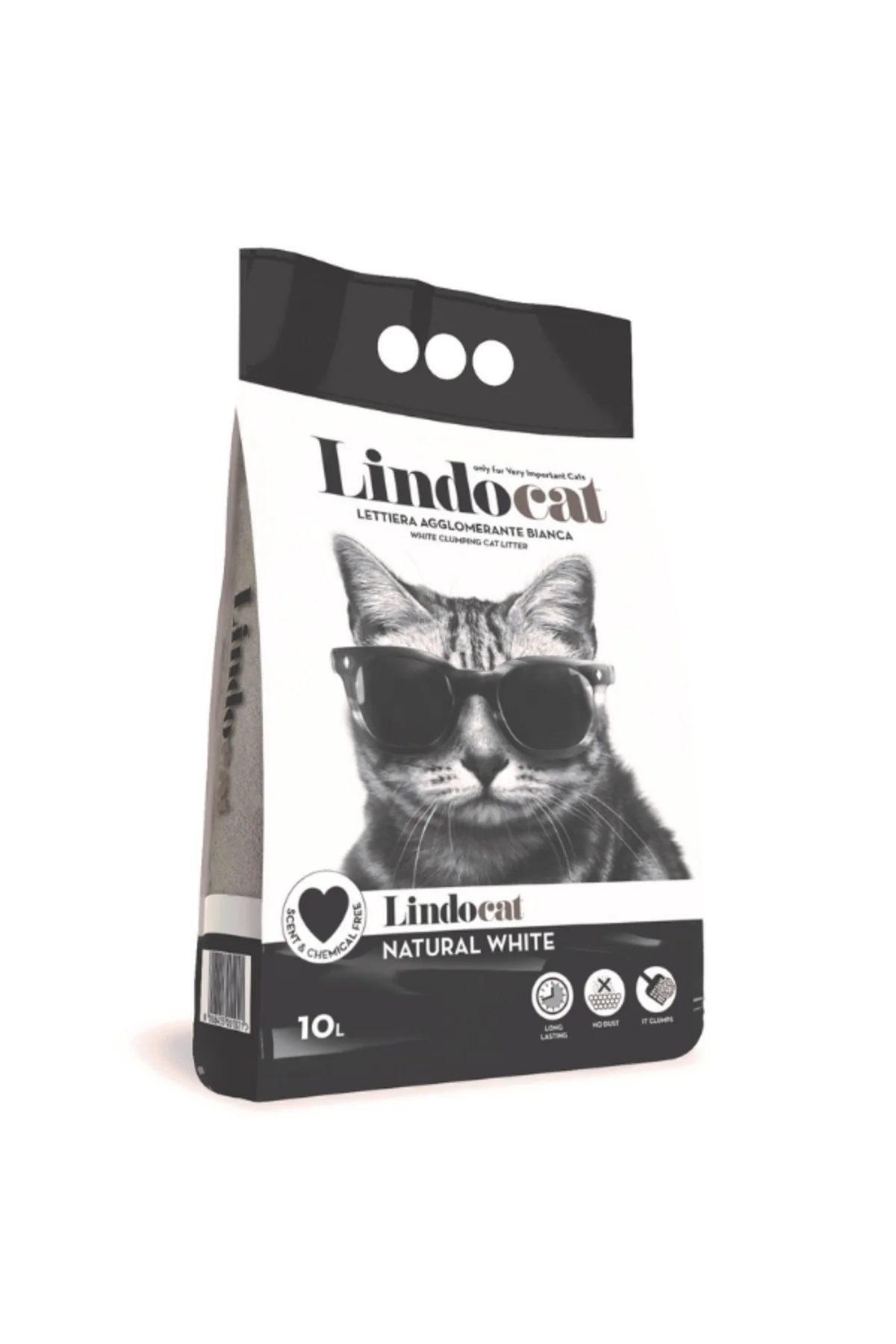 Lindocat Natural Kokusuz Topaklanan Kedi Kumu TR-1 Adet-10 Lt-Topaklaşan-Doğal/Bentonit Kumlar-Kalın Fiyatı, Yorumları ve Özellikleri