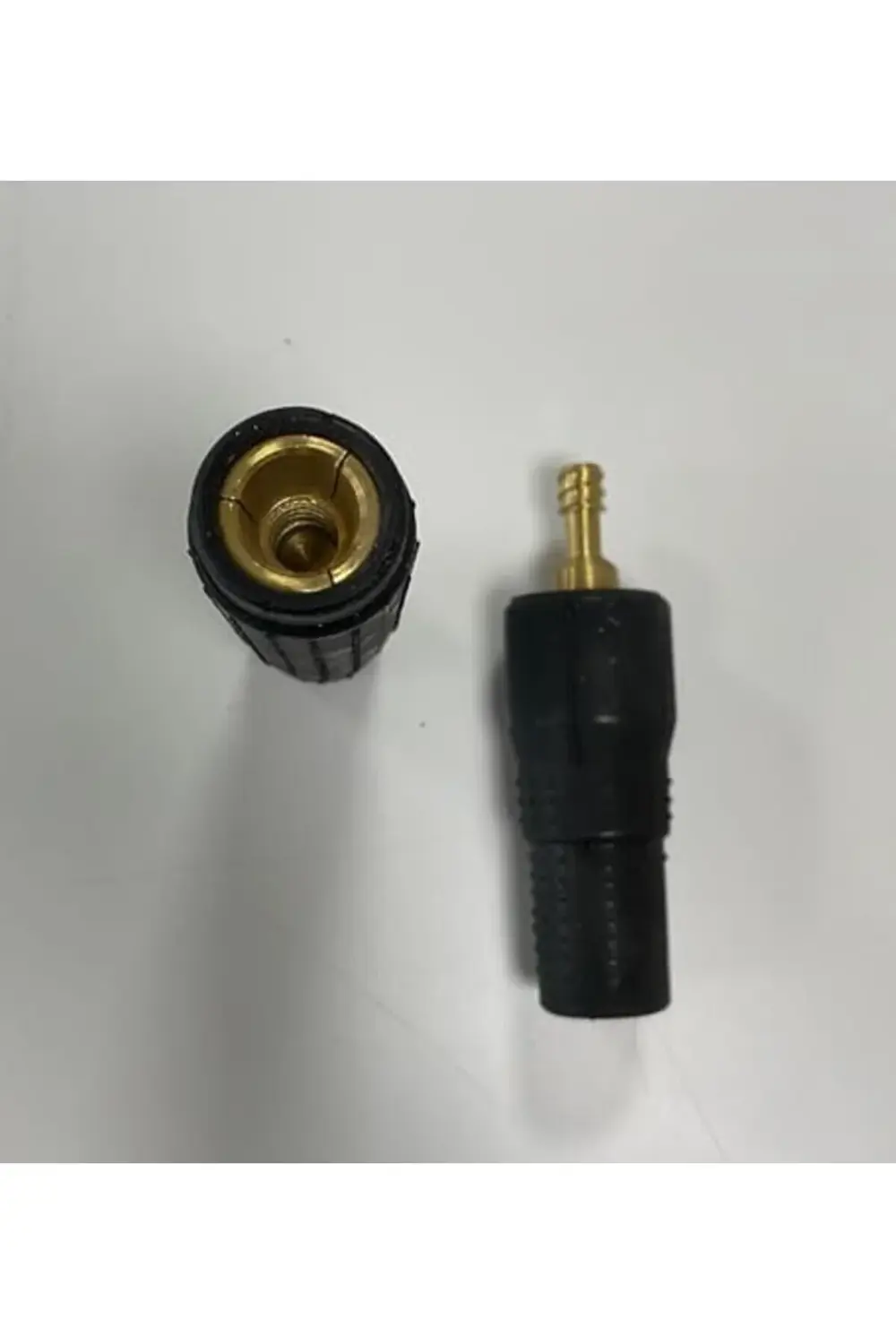 LINE 600A Kaynak Kablosu Bağlantı Elemanı, Pirinç Uçlu, Siyah max