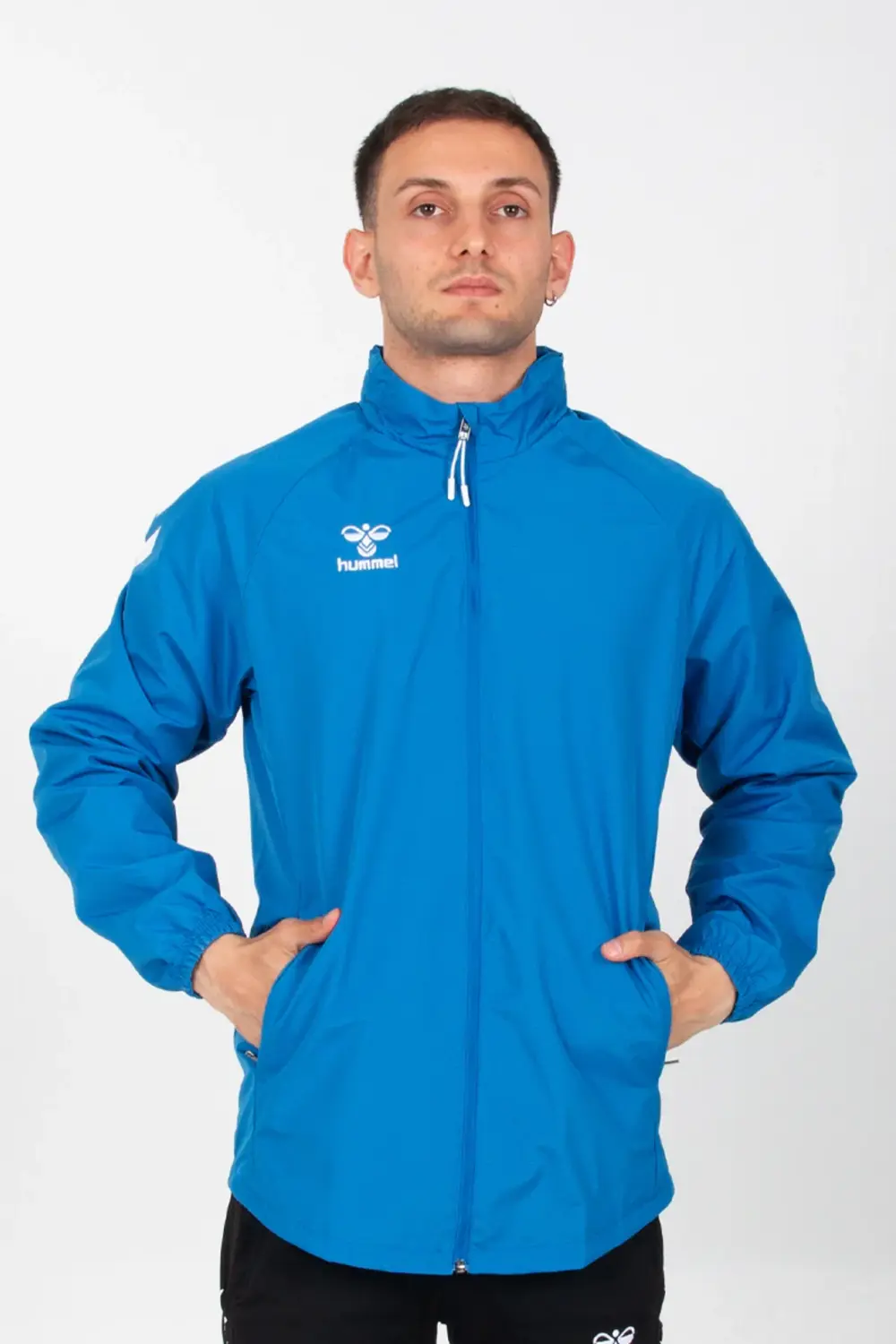 Line Yağmurluk Saks Mavi