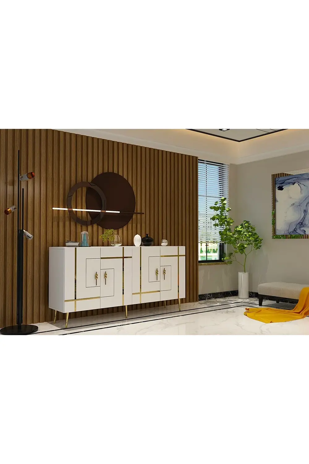 LİNECT (KB150) KONSOL BEYAZ-ALTIN