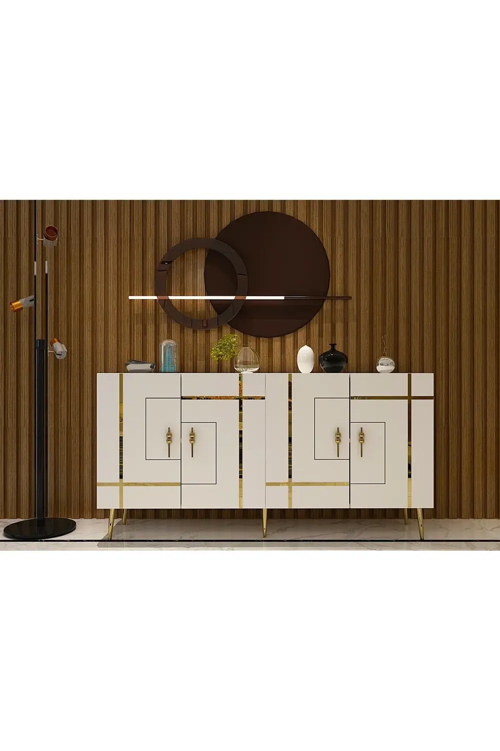 LİNECT (KB150) KONSOL BEYAZ-ALTIN