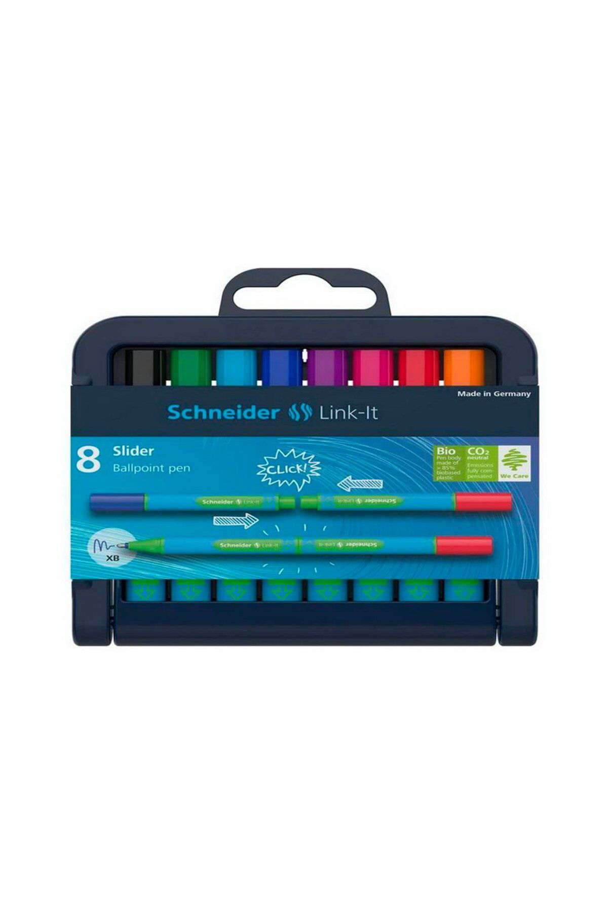 Link-ıt Slider 8'li Tükenmez Kalem Stc928