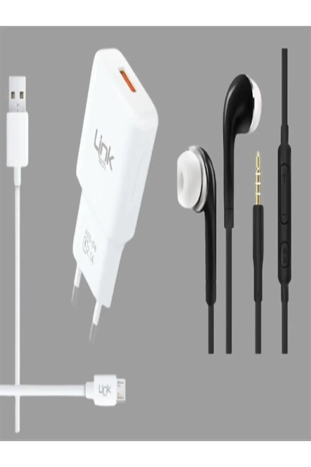 Linktech Auto Id 2.1a Micro Usb Kablolu Hızlı Şarj Aleti Lct-t440