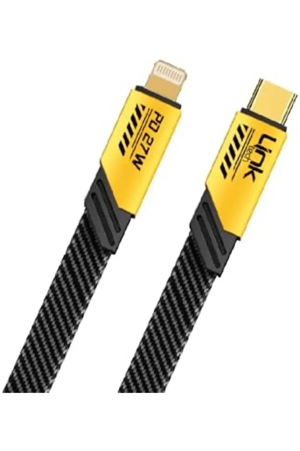 Linktech K473 Mecha Style Type-C to Lightning 27W 1.2mt Şarj Kabl