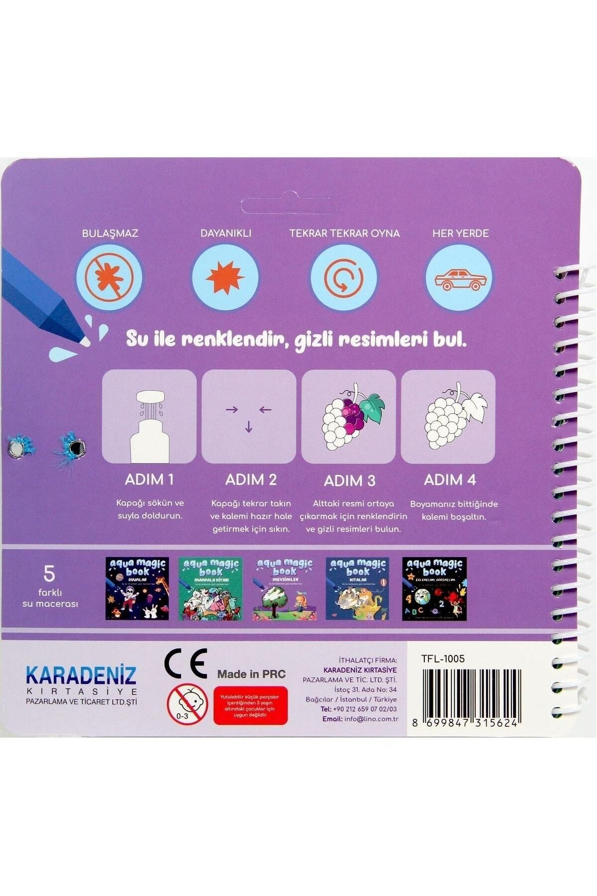 MGIC BOOK MEVSİMLER SİHİRLİ BOYAMA KİTABI