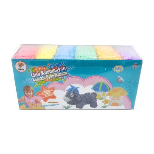 Lino Kurumayan Köpüklü Oyun Hamuru 6X10Gr 152017